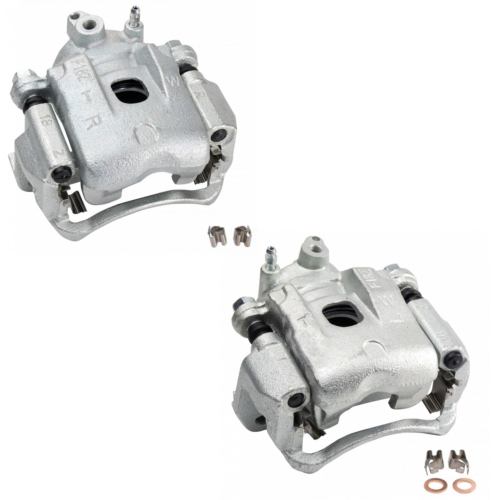 Trq Front Brake Caliper Set Compatible With 1995-2004 Toyota Tacoma