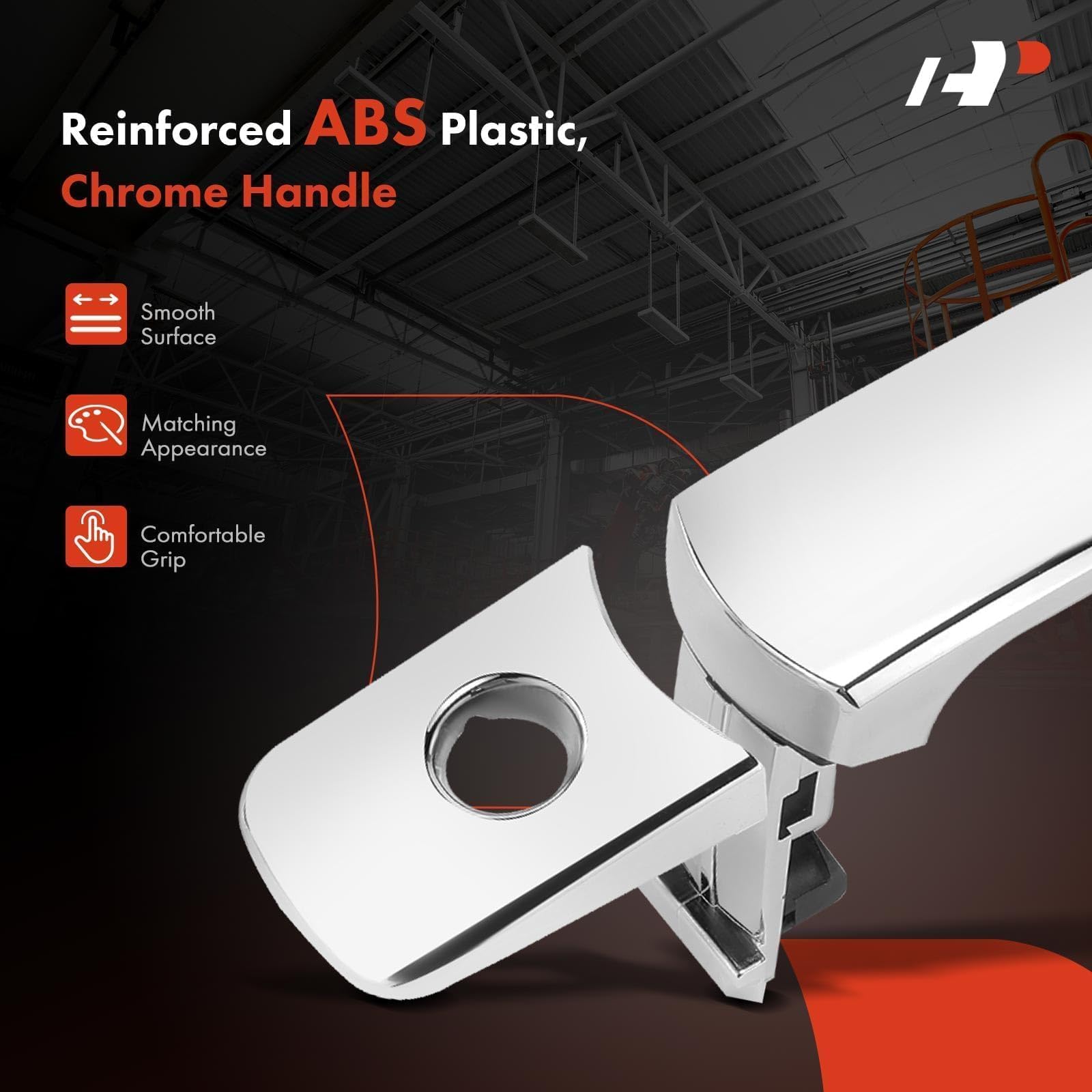 A-Premium - Exterior Door Handle W/Keyhole Front Left Driver Side - Compatible With Nissan & Infiniti Models - Rogue 10-15, Mura