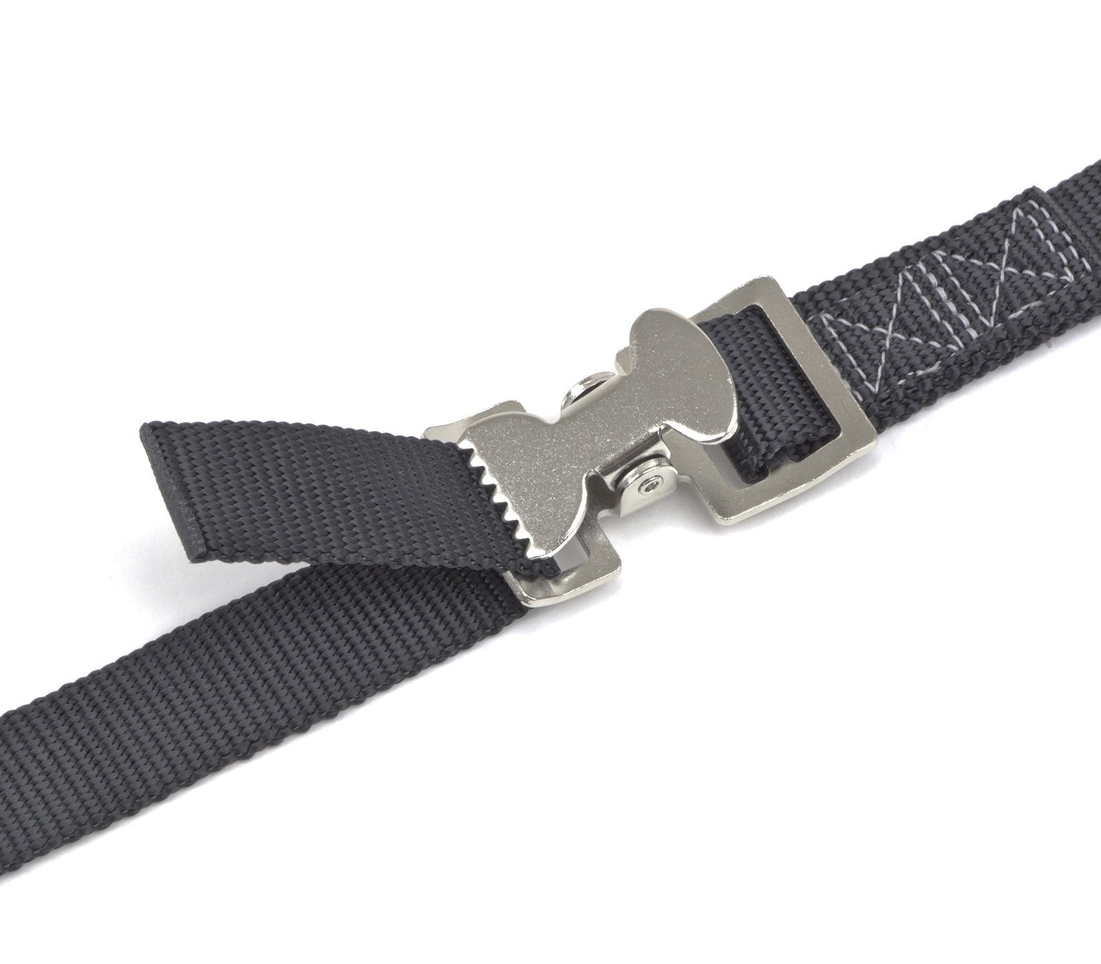 Powertye 1In X 4Ft Utility Lashing Strap - Made In Usa - 150 Lb. Working Load Limit / 450 Lb. Breaking Strength - Black (4-Pack)