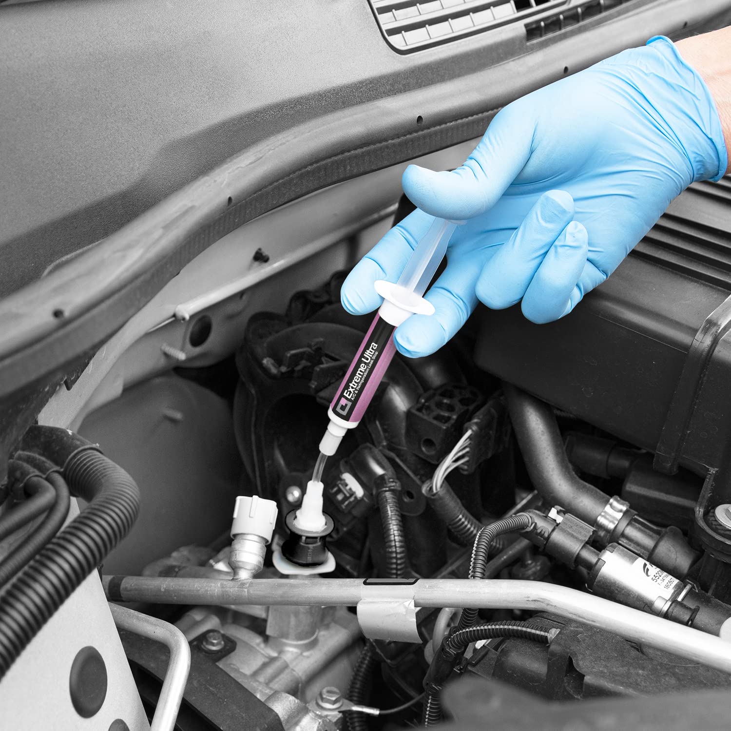 Errecom Extreme Ultra | A/C Leak Stop for Vehicle A/C Systems | Works with All Refrigerants and Lubricants | Includes R1234yf an