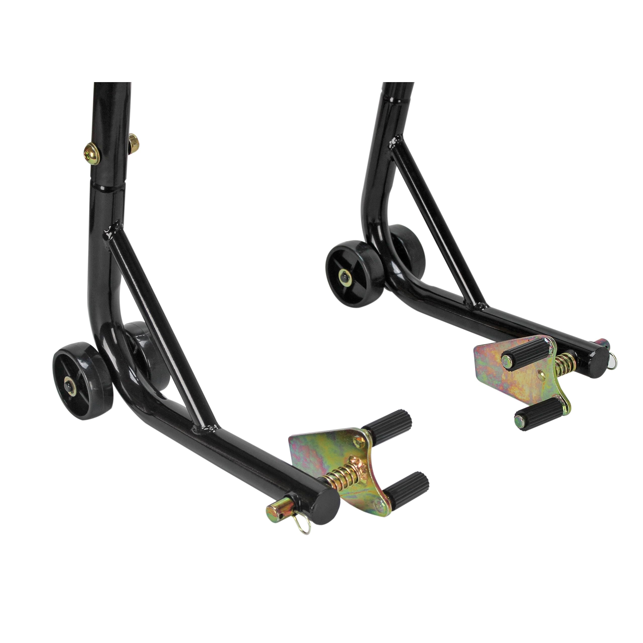 Extreme Max 5600.3261 Sport Bike Motorcycle Front & Rear Spool-Style Lift Stand - Fits Most Yamaha, Honda, Kawasaki, Suzuki, Duc