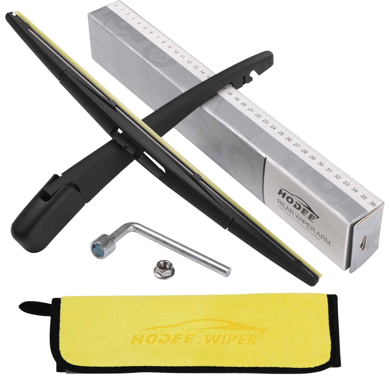 Hodee Rear Wiper Arm Blade Nut Set Replacement For Subaru Forester 2002-2016,Outback Impreza 2005-2017,Tribeca,Impreza,Legacy,Re