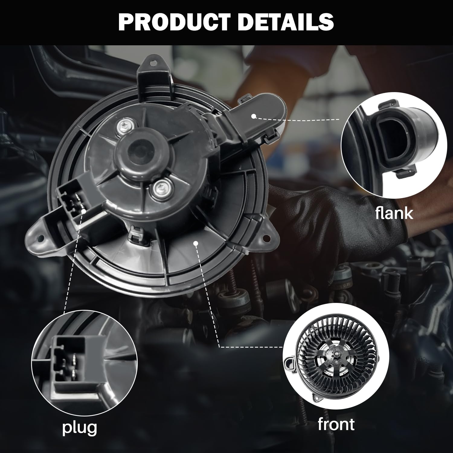 Aspligo 700212 Ac Heater Blower Motor Fan Assembly Fit For Mercedes-Benz Cls500 Cls55 Amg Cls550 Cls63 Amg E320 E350 E500 E55 E5