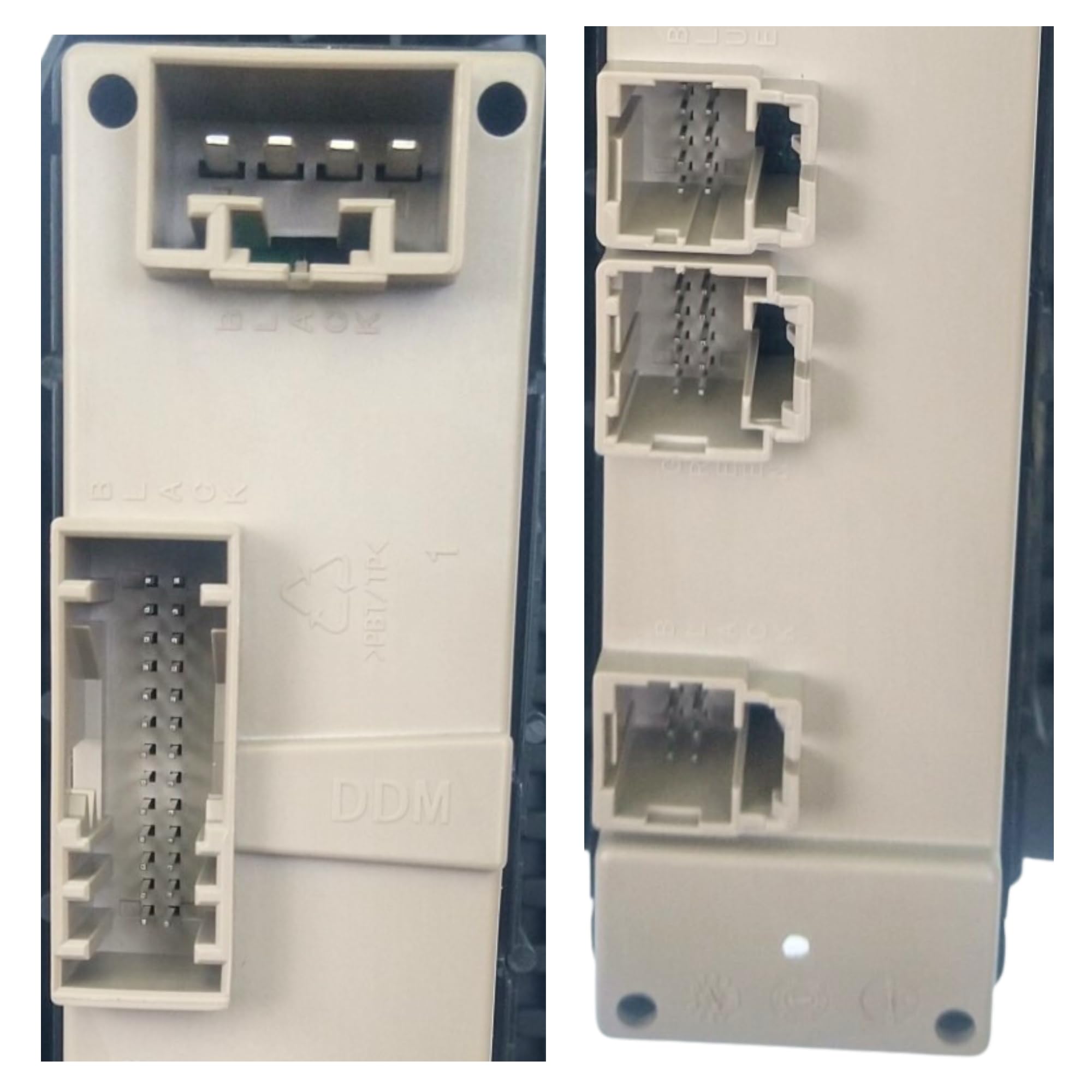 Switchdoctor Window Master Switch & Bezel Assembly Compatible With 2003-2007 Silverado 1500 2500 3500; Sierra 1500 2500 3500; Av