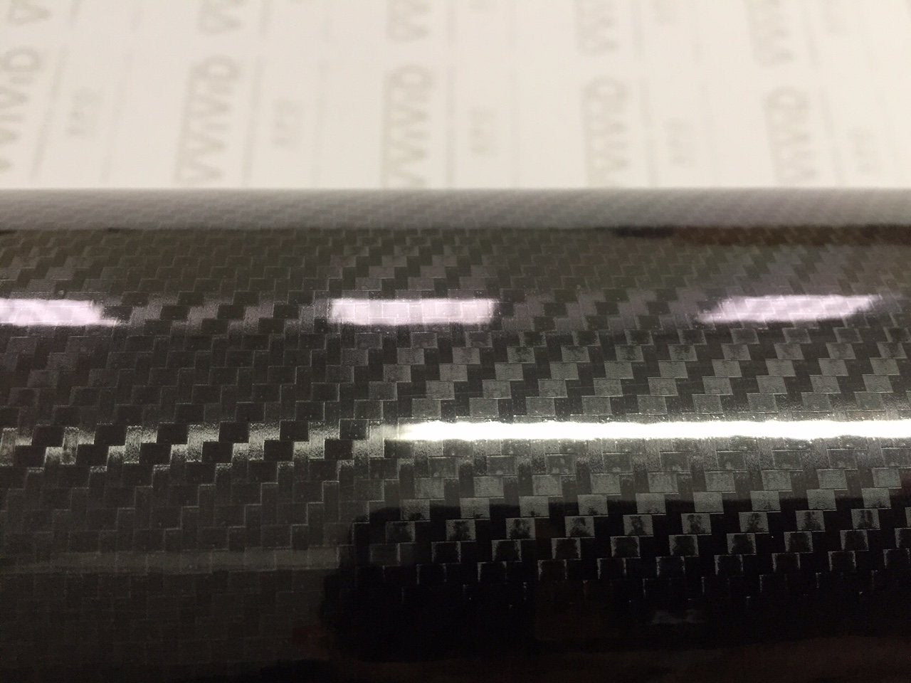 Vvivid Epoxy High Gloss Black Carbon Vinyl Automotive Wrap Film Diy Easy To Install No Mess (6Ft X 5Ft)