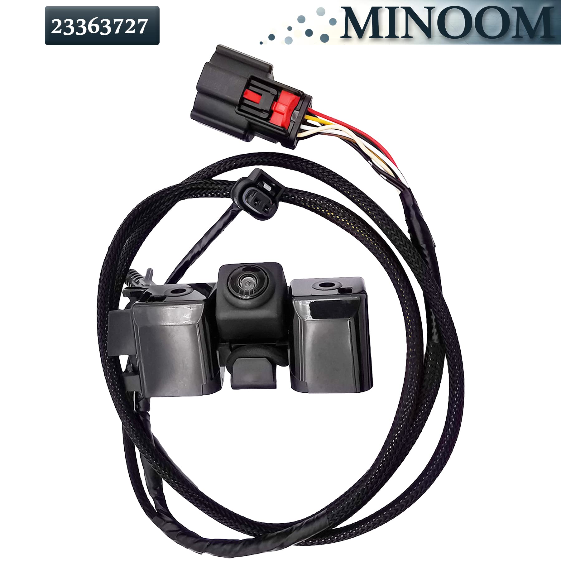 Minoom 84062896 Backup Camera 8-Pin Rear View Tailgate Parking Camera Replacement For Chev-Y Silverado G-M-C Sierra 1500 2500 35