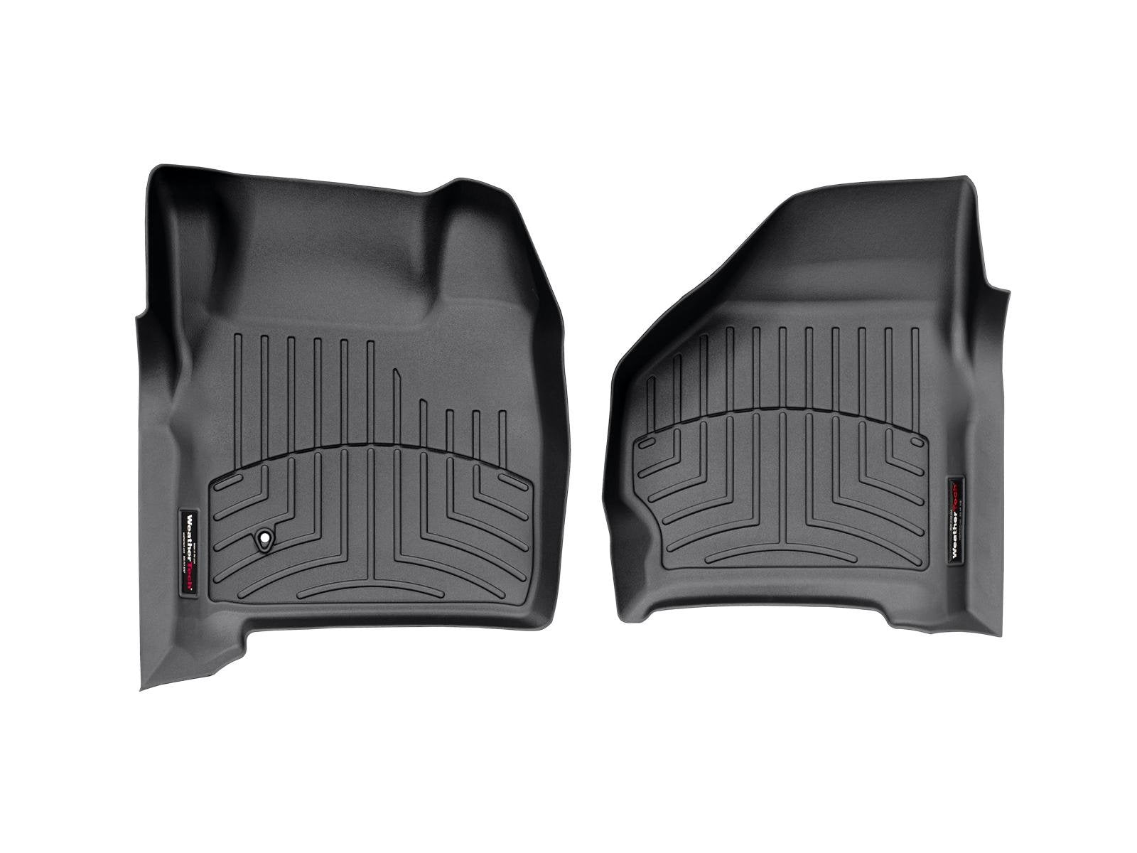 Weathertech Custom Fit Floorliners For Ford Excursion, Super Duty - 1St Row (440021), Black