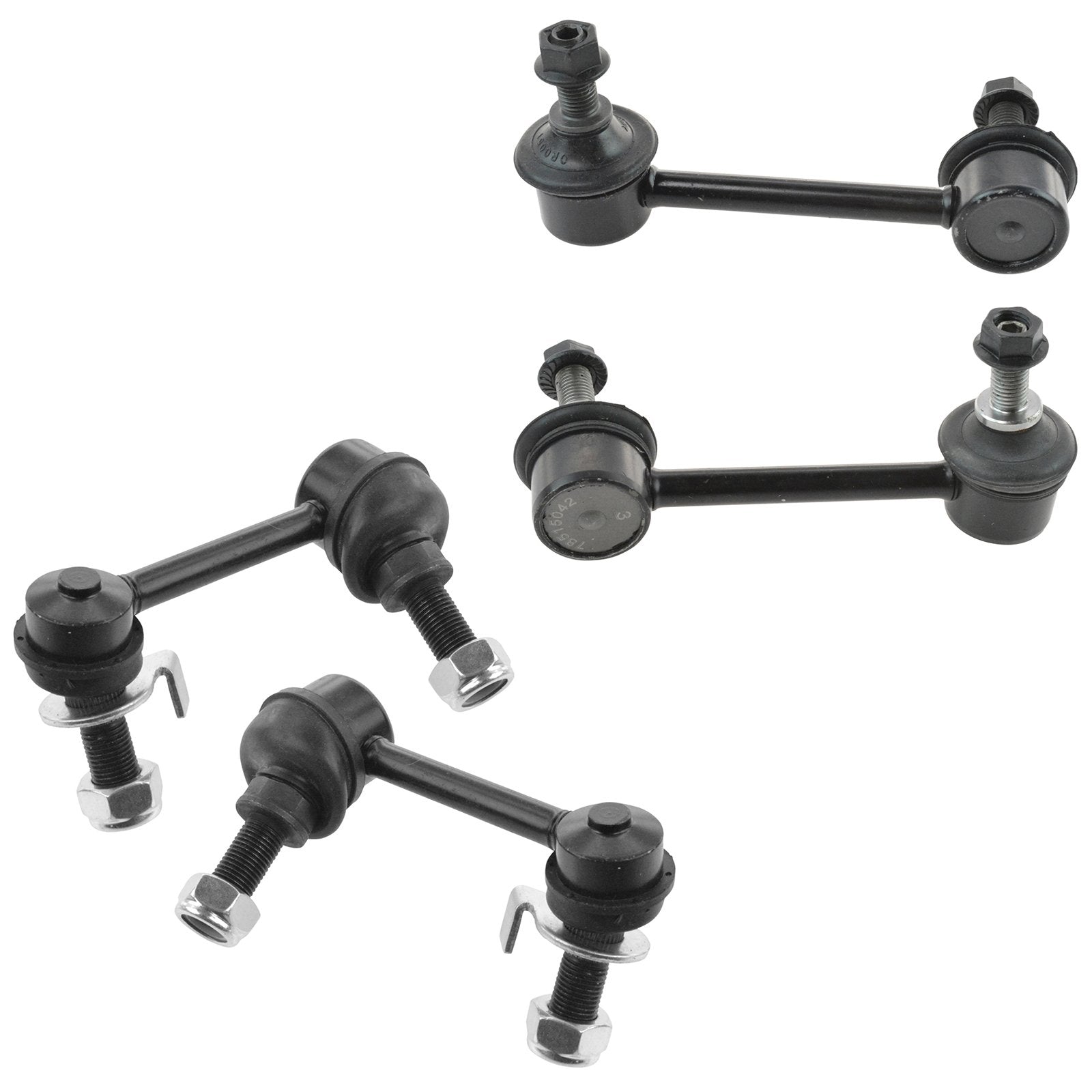 Trq Front & Rear Sway Bar Stabilizer Link Set Compatible With 2003-2007 Infiniti G35 2003-2009 Nissan 350Z