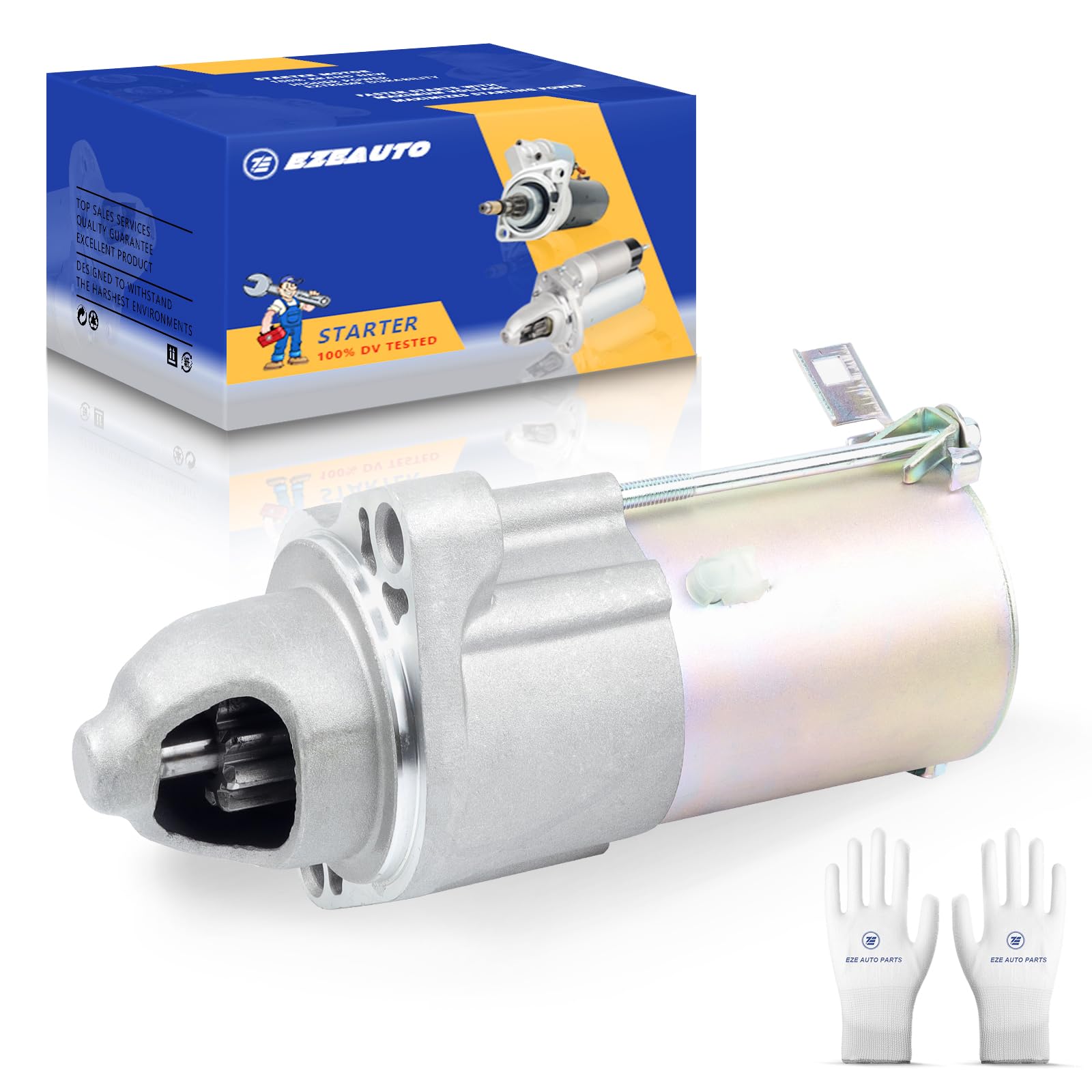 Ezexpreze 10914N Starter for 2013-2017 Honda Accord 2.4,2015-2016 CR-V CRV 2.4, 2016-2019 2.0 Civic 13 14 15 16 17 18 19 31200-5