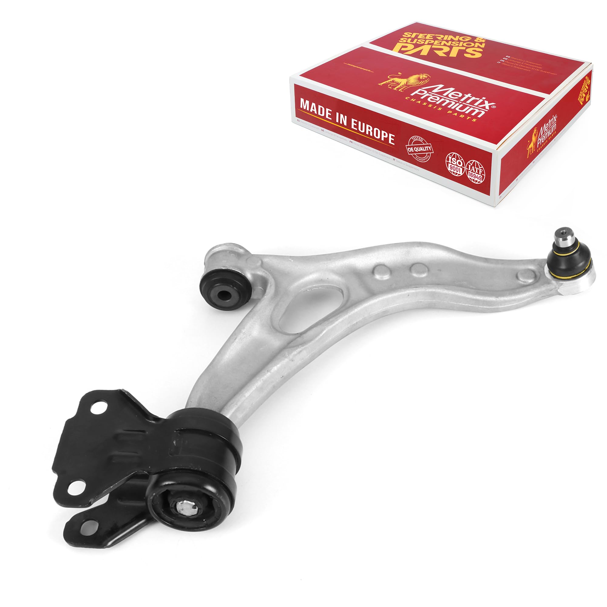 Metrix Premium Chassis Parts - Front Right Lower Control Arm W Ball Joint & Bushing Assembly Fits 2013-2017 Ford C-Max, 2012-201