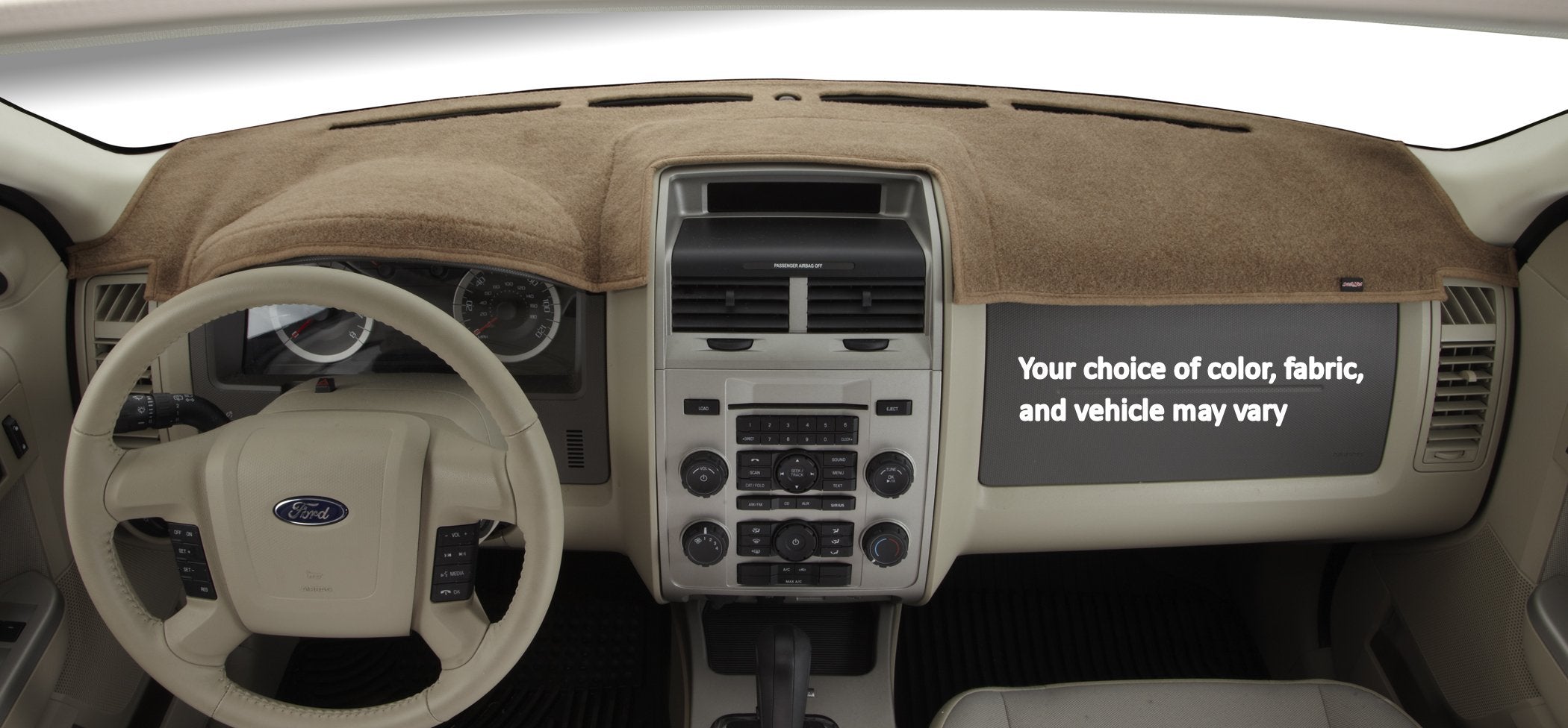 DashMat Original Dashboard Cover Chevrolet Malibu (Premium Carpet, Caramel)