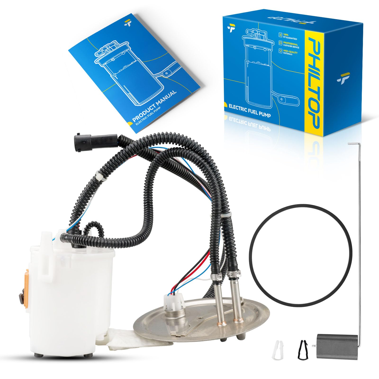 PHILTOP Electric Fuel Pumps Module Assembly Replacementfor Excursion 2000-2005 6.8L 5.4L Replaces # FG0823, SP2039M, P74998M, E2