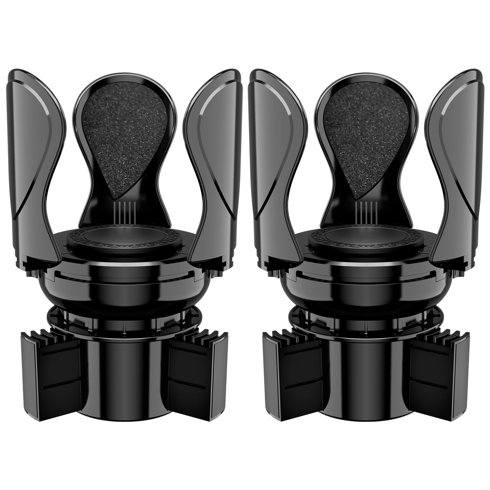 2Pack Car Cup Holder Expander, Cup Holder Extender Adapter With Expandable Arm And Adjustable Base, Compatible With Yeti Rambler