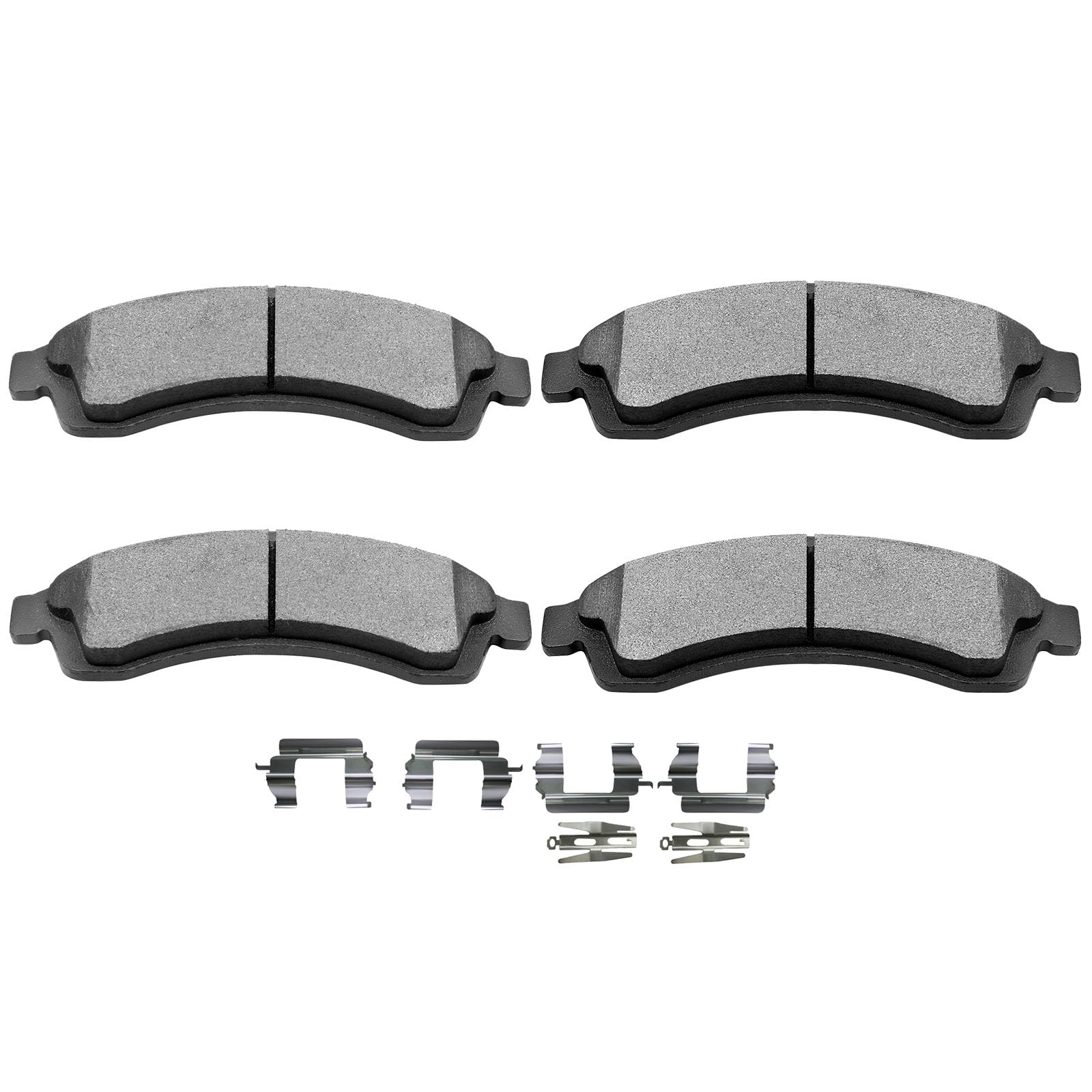 Scitoo D882 Front Semi-Metallic Brake Pads Sets Fit For Buick Rainier,For Chevrolet Ssr/Trailblazer Ext,For Gmc Envoy Xl Xuv/Jim