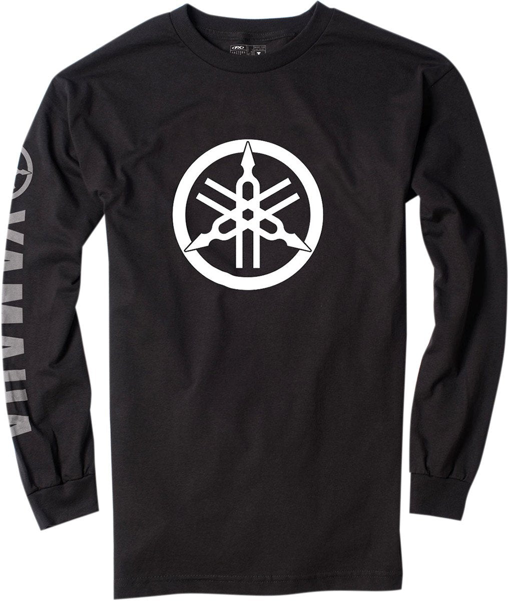 Factory Effex 17-87218 'Yamaha' Long Sleeve T-Shirt (Black, Xx-Large)