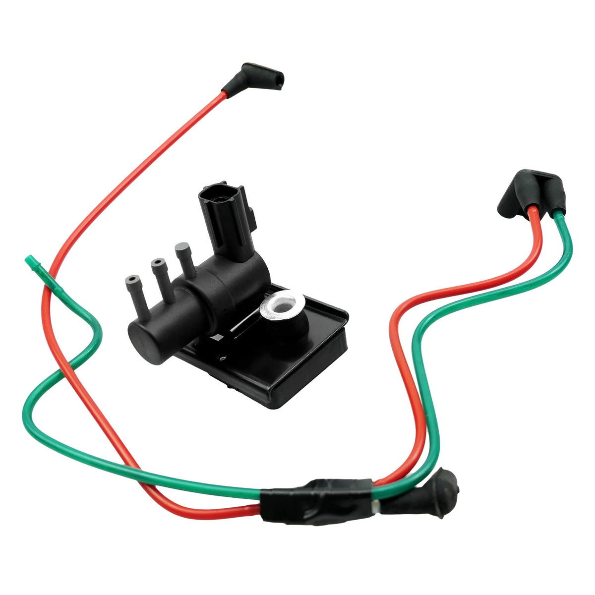 Turbo Emission Vacuum Harness Connection Line And Wastegate Boost Solenoid Fits For Ford F250 F350 F450 F550 Super Duty 1999-2003 7.3L Diesel Powerstroke Engines Replace F81Z-6C673-Aa F81Z-9E498-Da