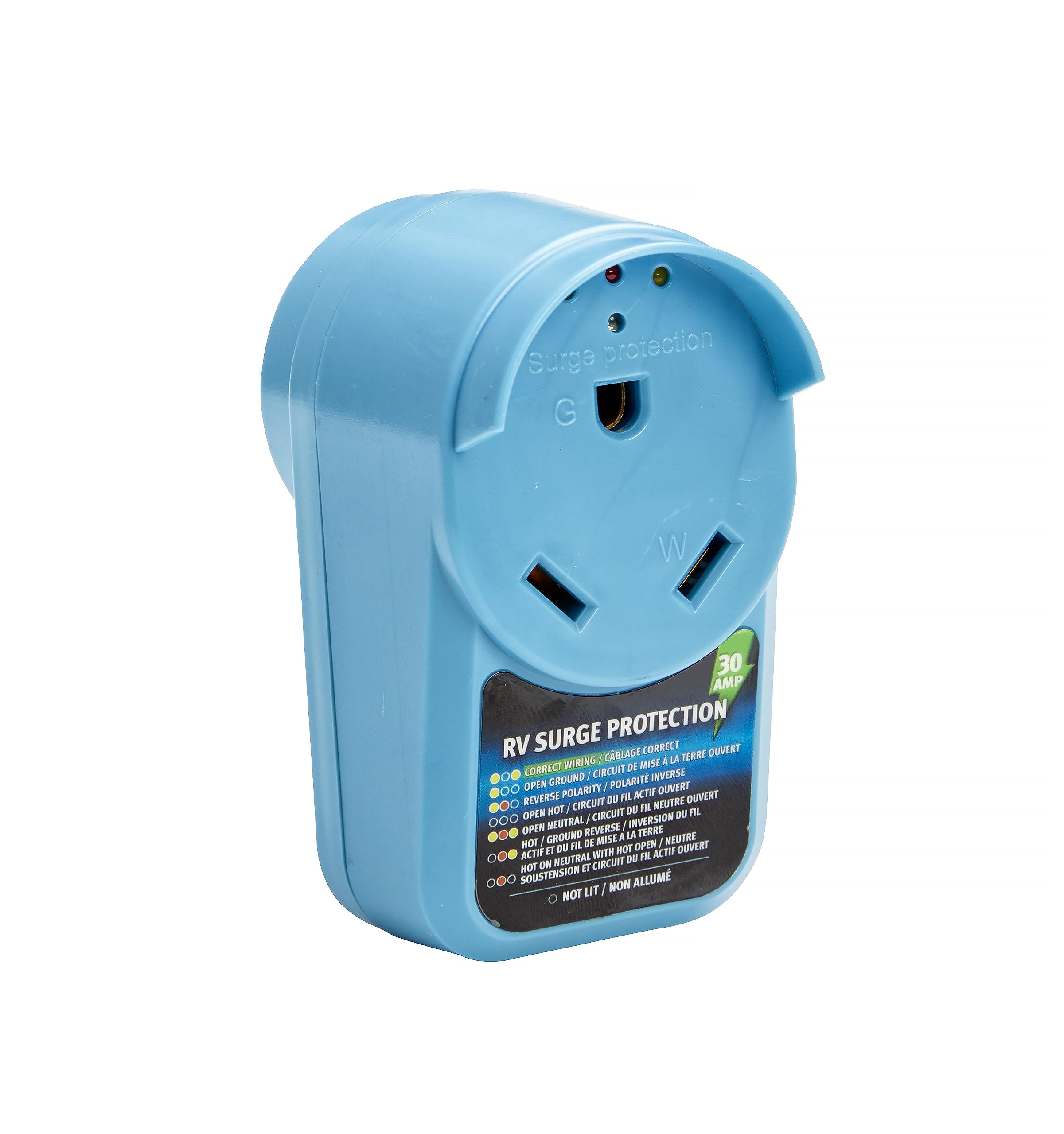 Dicor Dp-Sp30A 30 Amp Plug Rv Surge Protector, 30 Amp, 125 Vac Plug