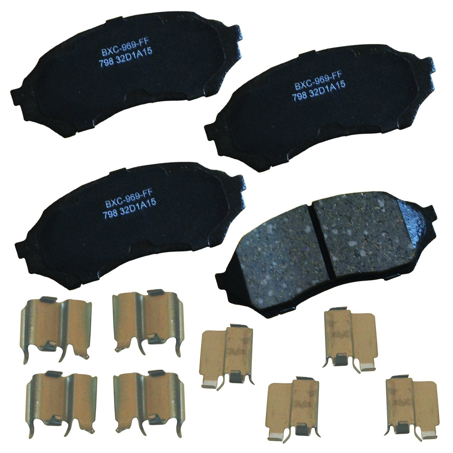 Bendix Premium Sbc798 Ceramic Front Brake Pads For Mazda Protege 2003-1999