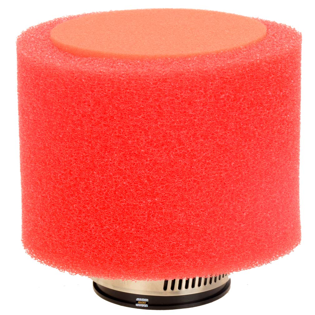 Hiaors 38Mm Foam Sponge Air Filter For Klx Bbr Apollo Rfz Thumpstar Braaap Atomic Dhz Ssr 70Cc 110Cc Tao Tao Hellcat Coolster 125Cc 140Cc Lifan Yx Zongshen Lifan X15 X18 Dbx125 Crf Pit Dirt Bike Red