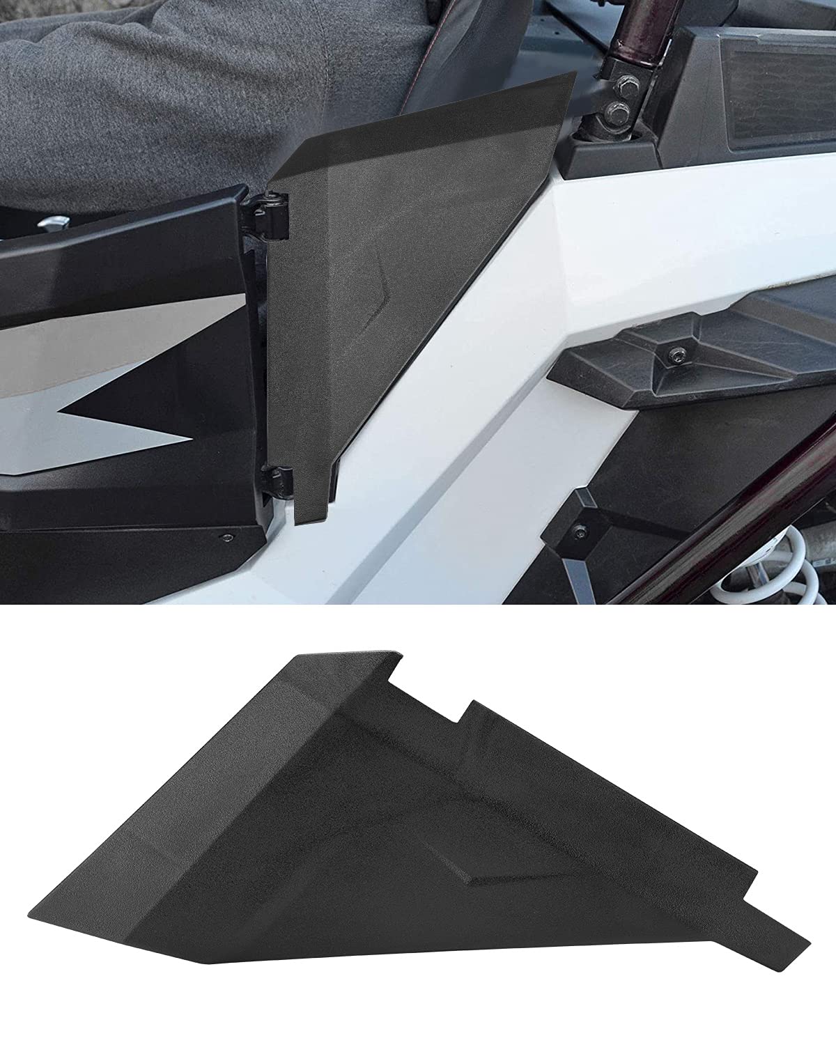 A & Utv Pro Lower Door Insert Panels For 2014-2020 Polaris Rzr 900 2 Seater Durable Door Accessories，Plastic With Built-In Metal Frame For Polaris 900/Fox/Eps/Epx Xc, Replace Oem # 2880207