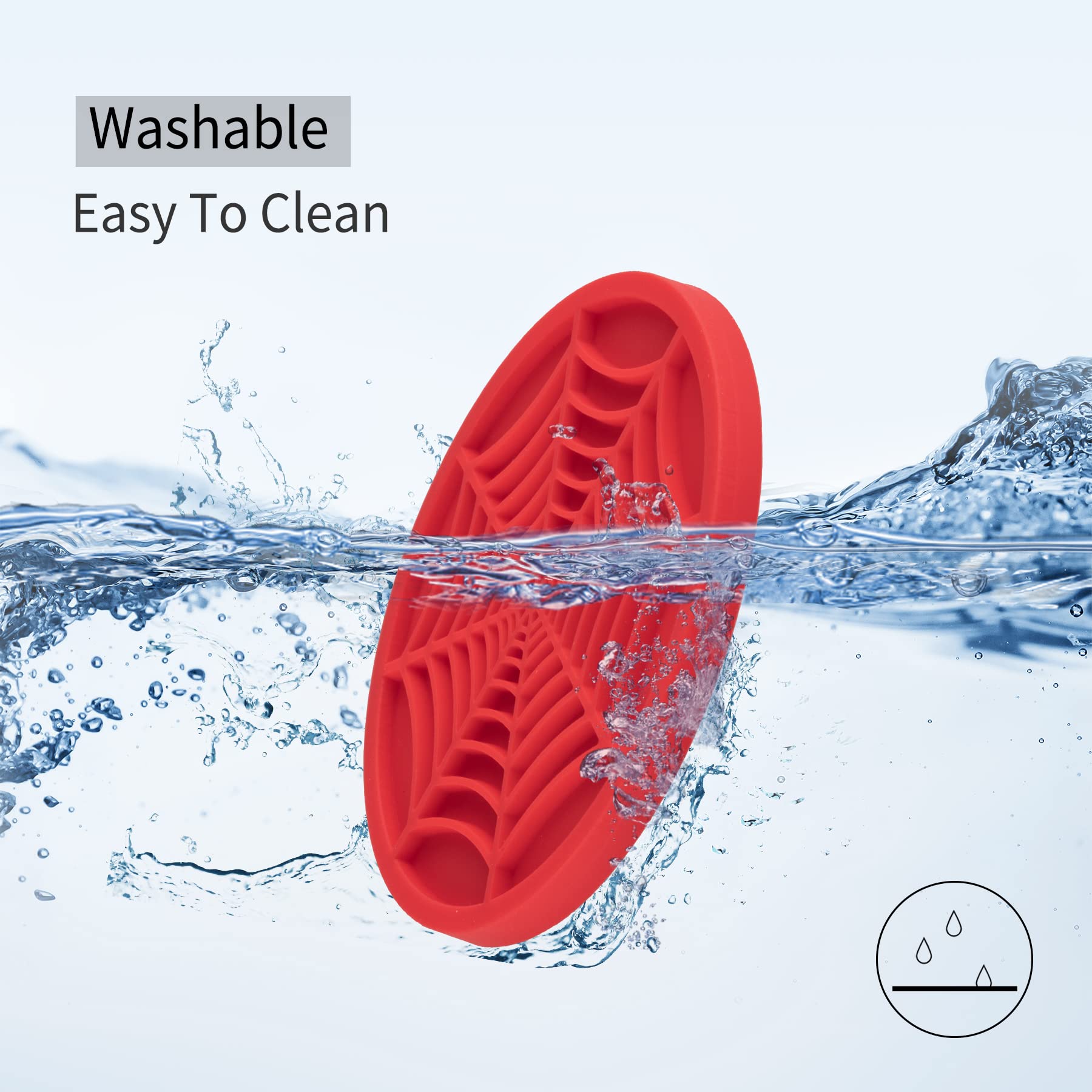 Alpmosn 4Pcs Spider Web Car Coasters For Cup Holders, Halloween Funny Non-Slip Silicone Insert Ornaments Coasters, Automotive Cu