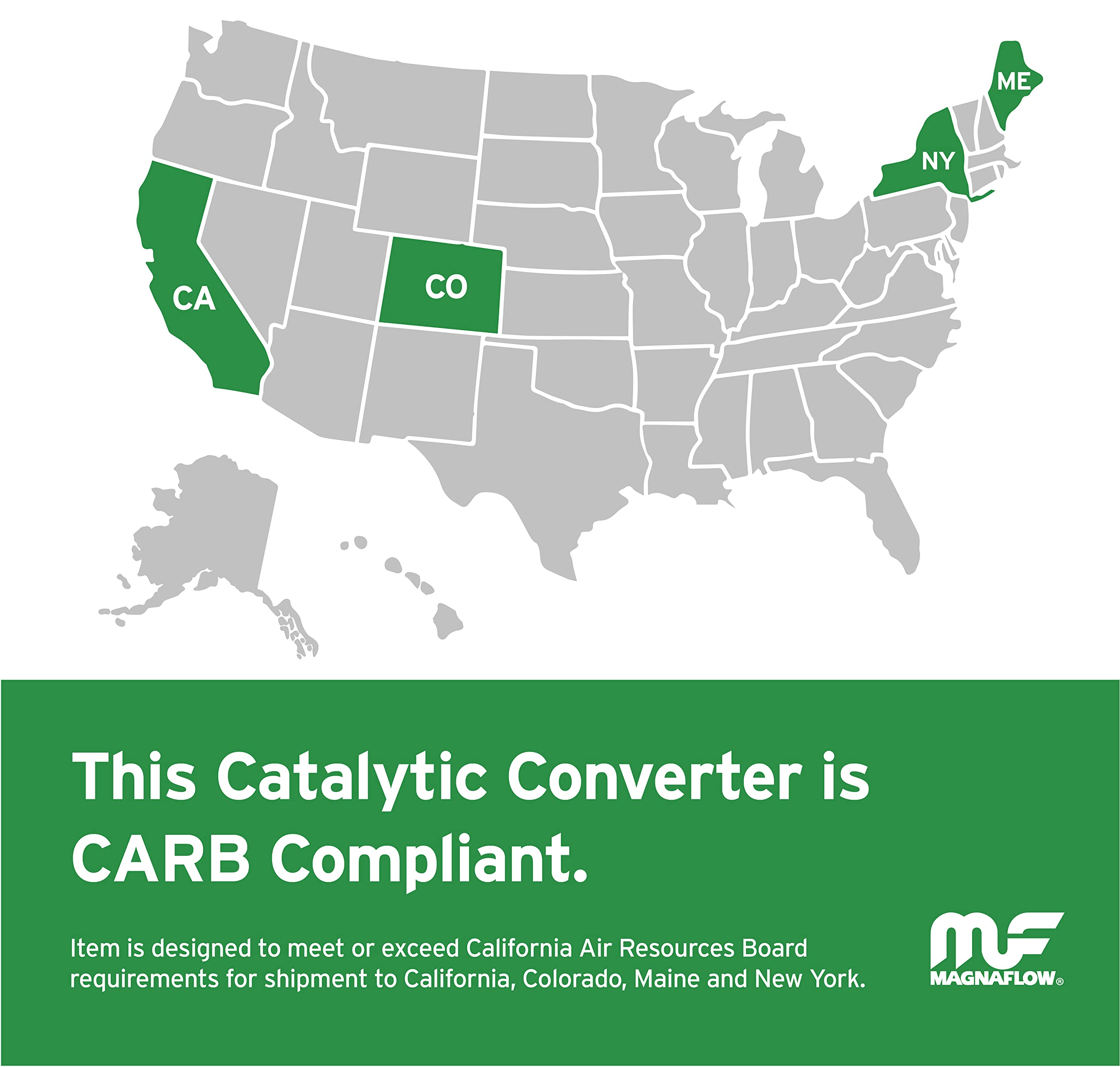 Magnaflow Catalytic Converter 5531441: California Grade, Manifold (Carb Compliant)