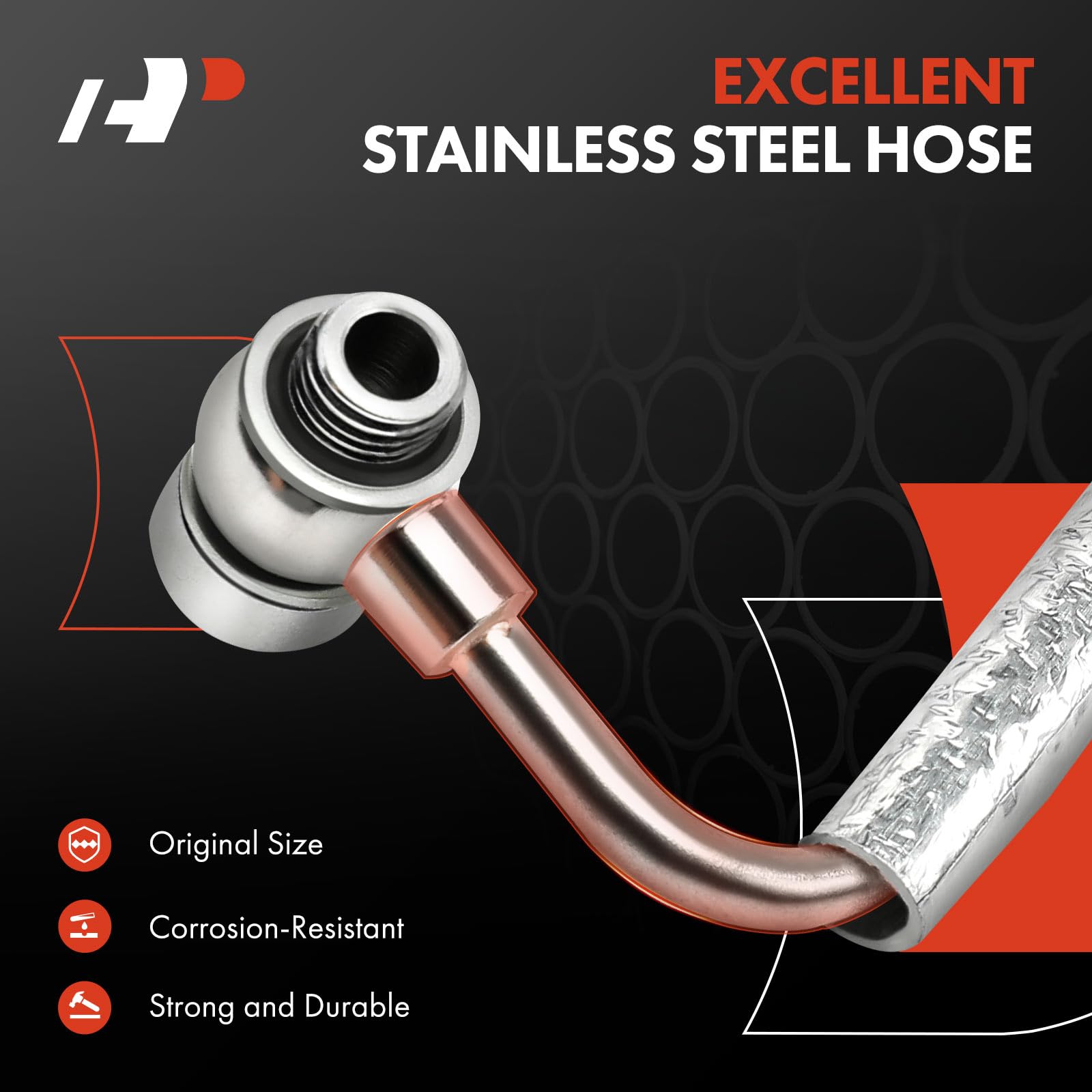 A-Premium Turbocharger Turbo Oil Feed Line Pipe Tube Compatible With Buick, Chevrolet Vehicles - 1.4L - Encore 2013-2021, Cruze