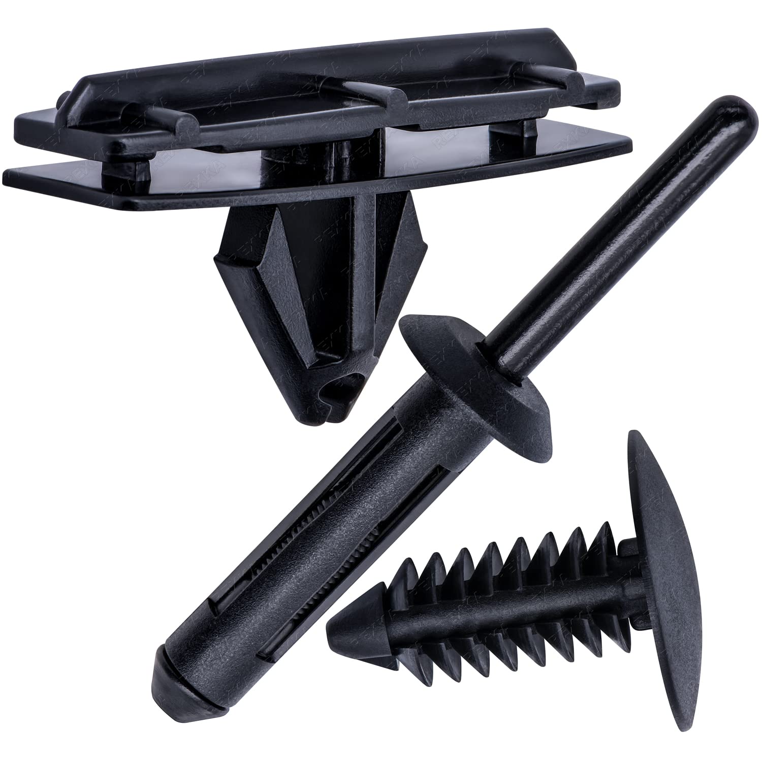 Rexka Fender Flare Hardware Kit (45pcs) for 2007-2018 Jeep Wrangler JK & Unlimited JK - OEM 68039280AA, 6030441, 650600