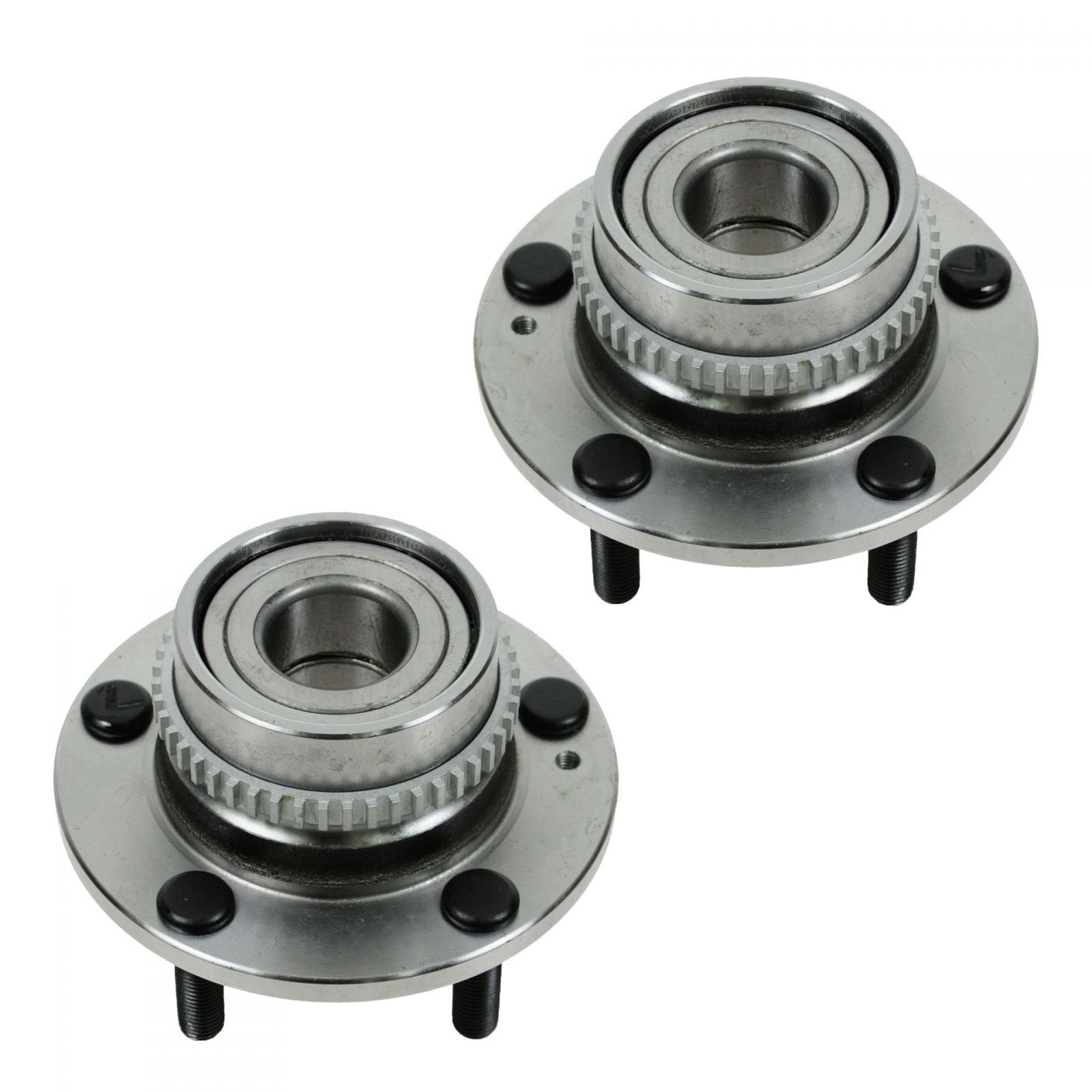 Trq Rear Wheel Hub Bearings Assembly Set Compatible With 2005-2009 Hyundai Tucson 2005-2010 Kia Sportage