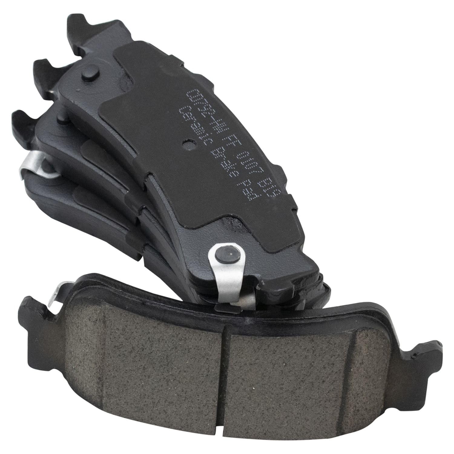 TRQ Rear Brake Pad & Rotor Kit Fits 02 Cadillac 00-07 Chevrolet GMC