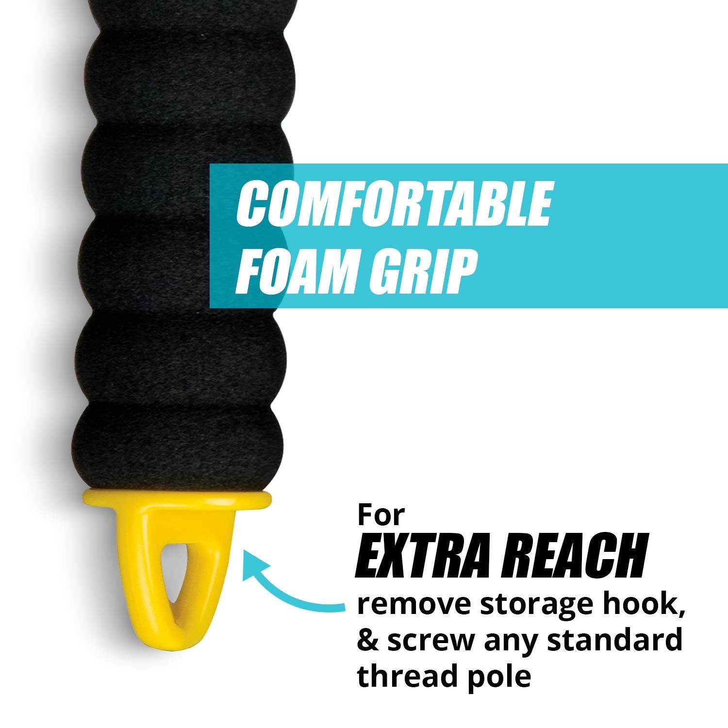 Invisible Glass 95183 Original Reach And Clean Tool Replacement Elastic Microfiber Bonnets, Pack Of 3