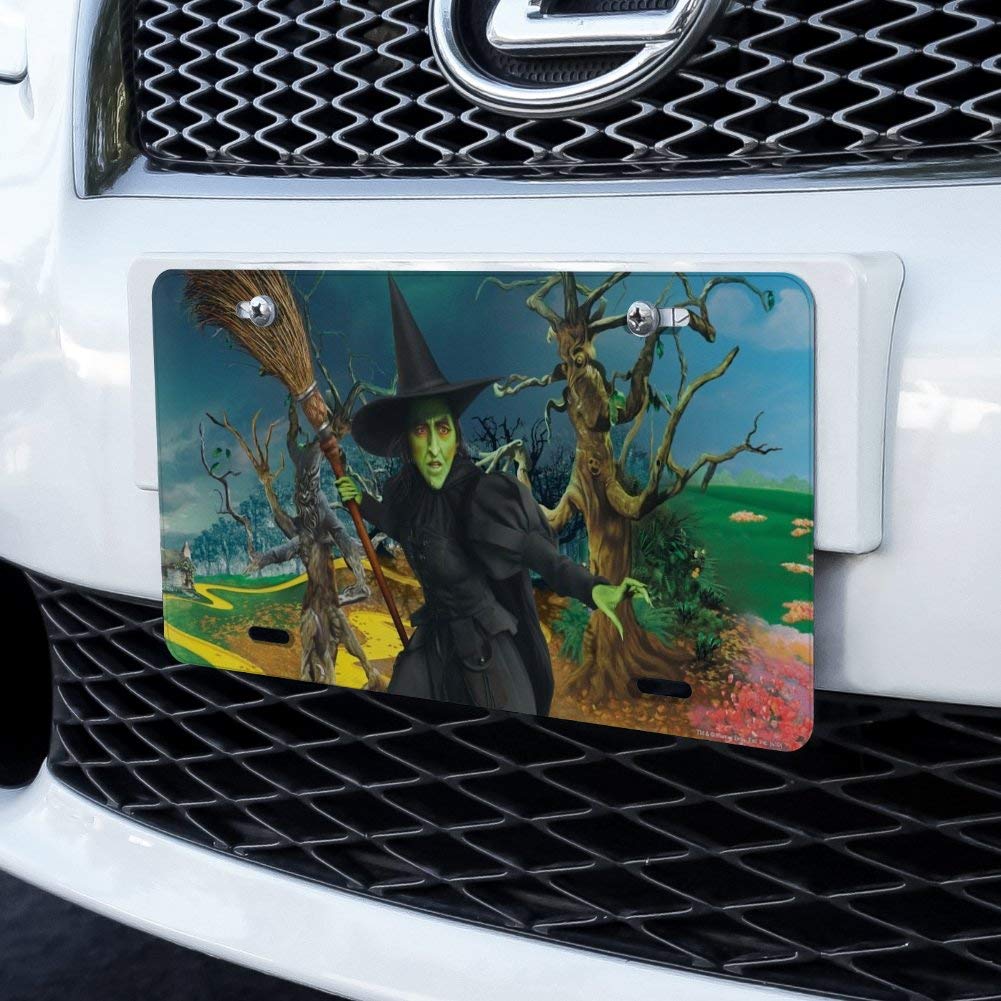 Graphics & More Wizard Of Oz Wicked Witch Character Novelty Metal Vanity Tag License Plate