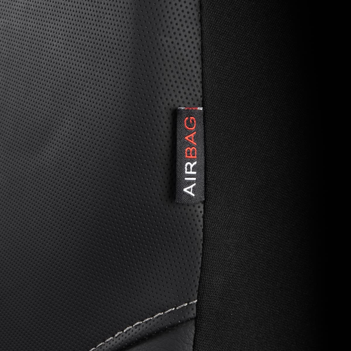 Flying Banner Car Seat Covers Full Cover Universal fit Car Truck SUV Van Faux Leather Breathable Rear Bench Split (Full Set - Lo