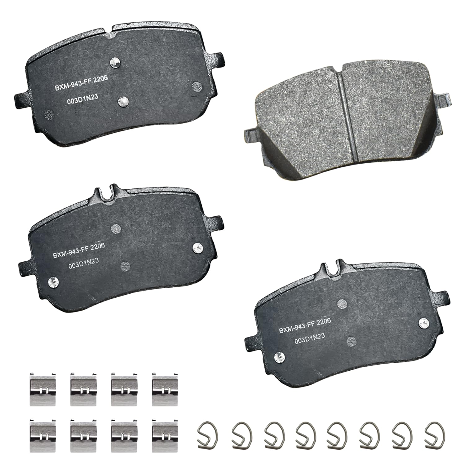 Bendix Premium Sbm2206 Semi-Metallic Front Brake Pads For Mercedes-Benz A200 2020, A220 2022-2019, Cla200 2020-2019, Cla250 2023