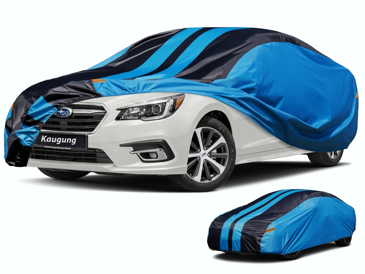 Kaugung Car Cover Waterproof Custom Fit Subaru Legacy(2001-2025), Full Exterior Cover For Automobiles Lightweight Resistant Outd