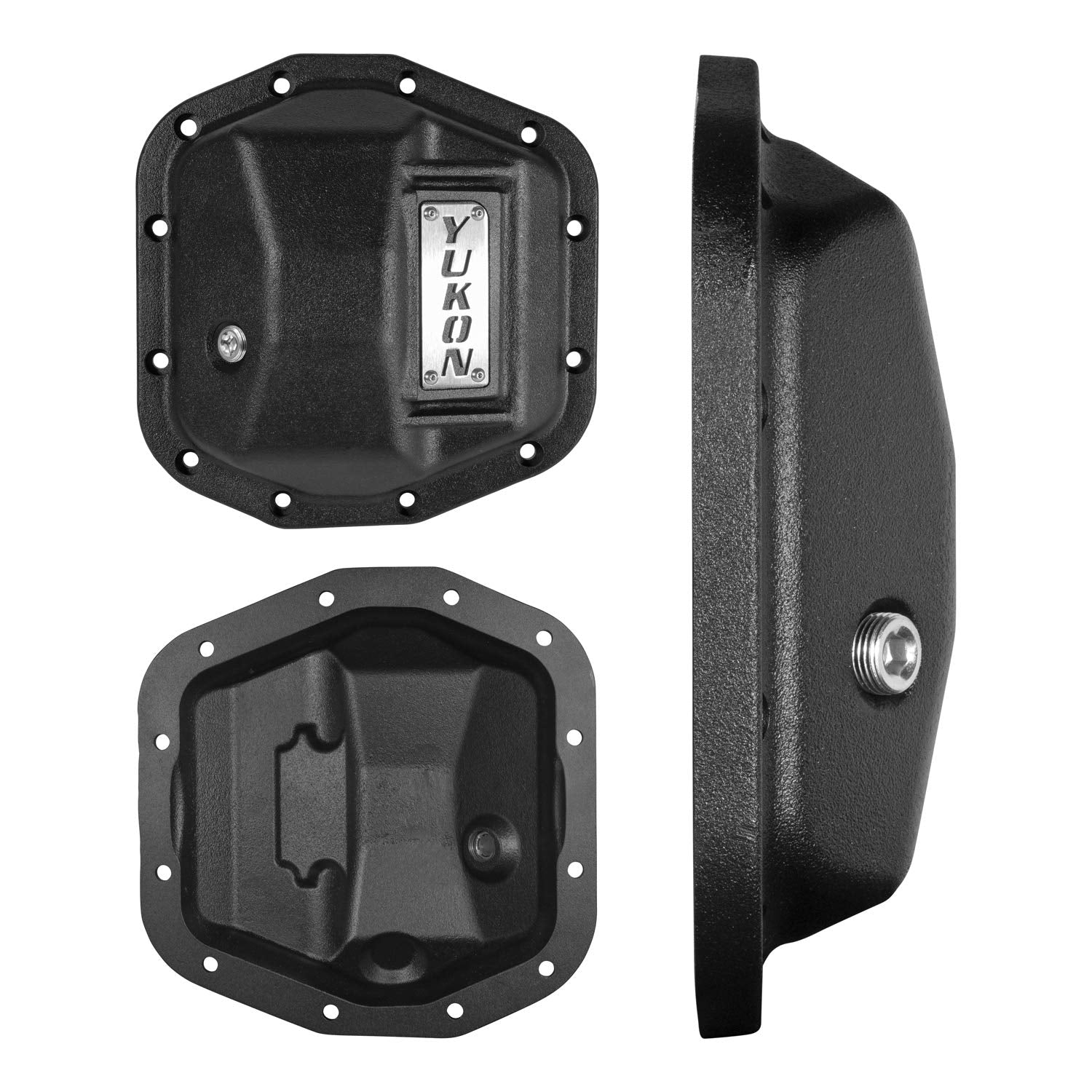 Yukon Hardcore Front Nodular Iron Differential Cover For Wrangler Jl Dana 44 Front (Yhcc-D44Jl-Front)