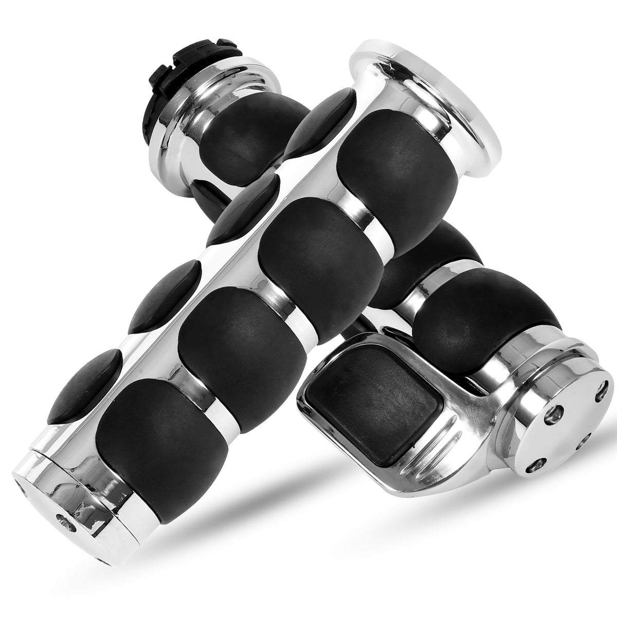 Innoglow Motorcycle Handlebar Grips 1' 26Mm Non-Slip Hand Grip With Throttle Ass WBCARB01MTZTFE7