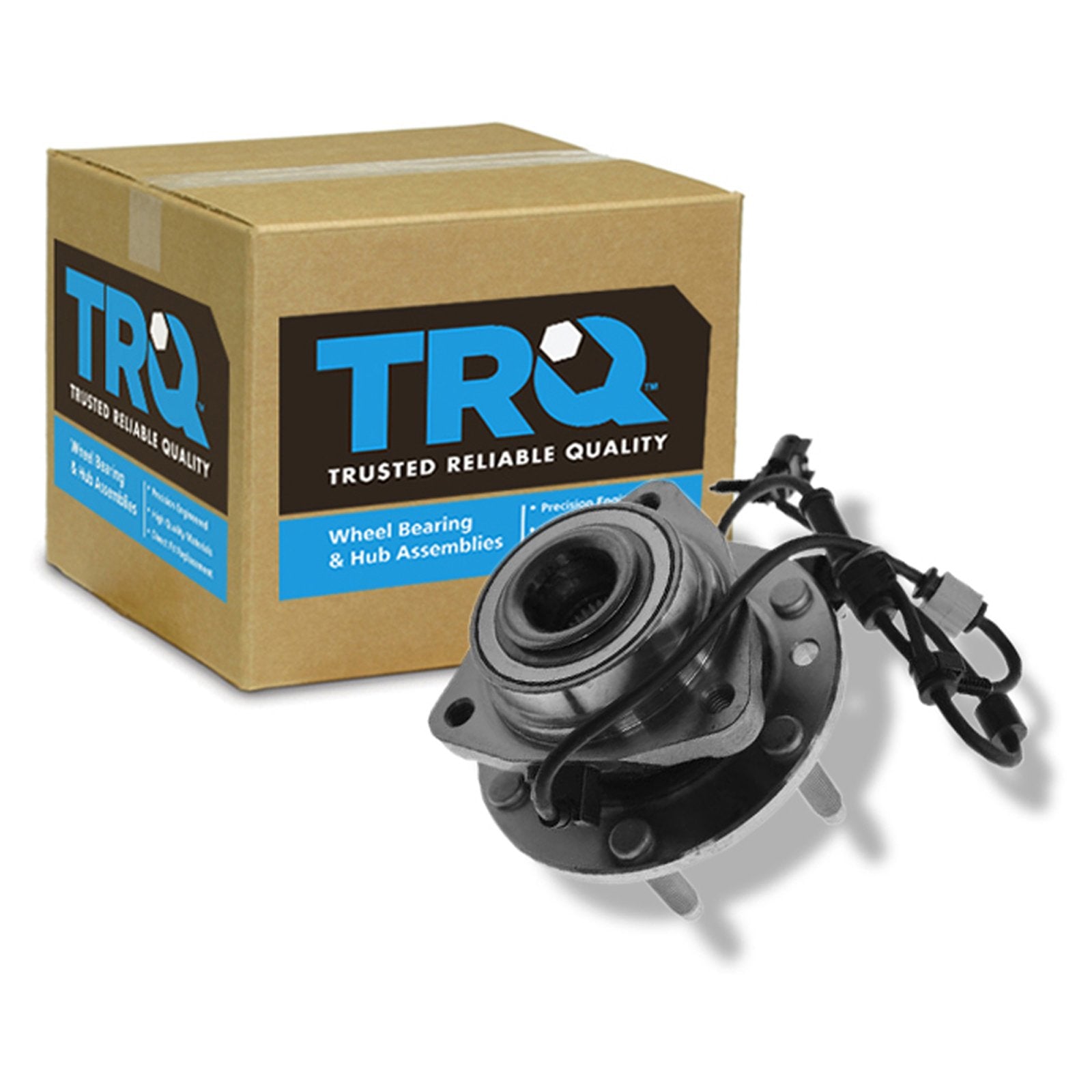Trq Front Wheel Hub & Bearing For Chevy Trailblazer Gmc Suv W/Abs 6 Lug