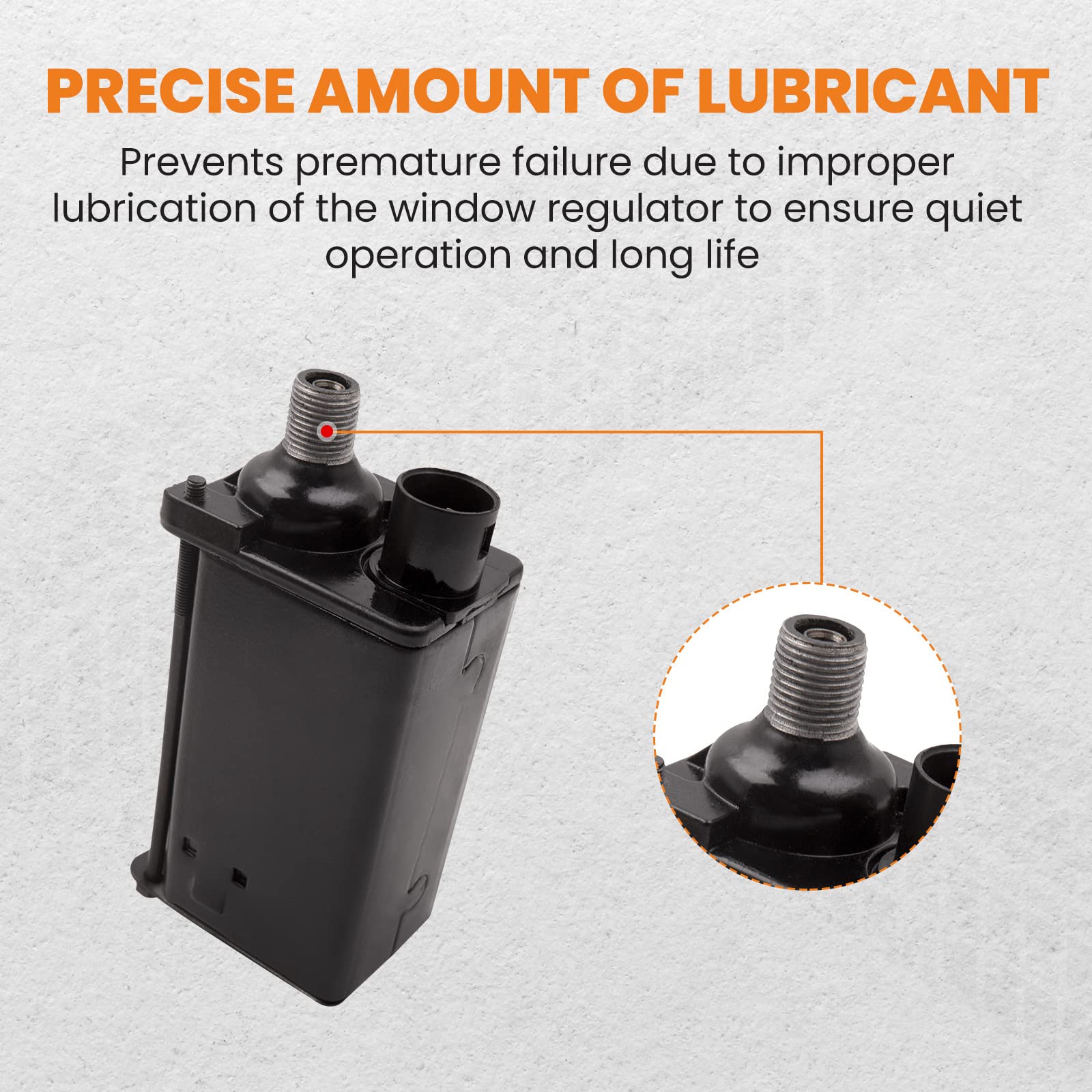 4220 42-20 Tailgate Window Lift Regulator Motor for Buick Skylark, for Chevrolet K5 Blazer/Chevelle/Malibu, for GMC Jimmy/R1500