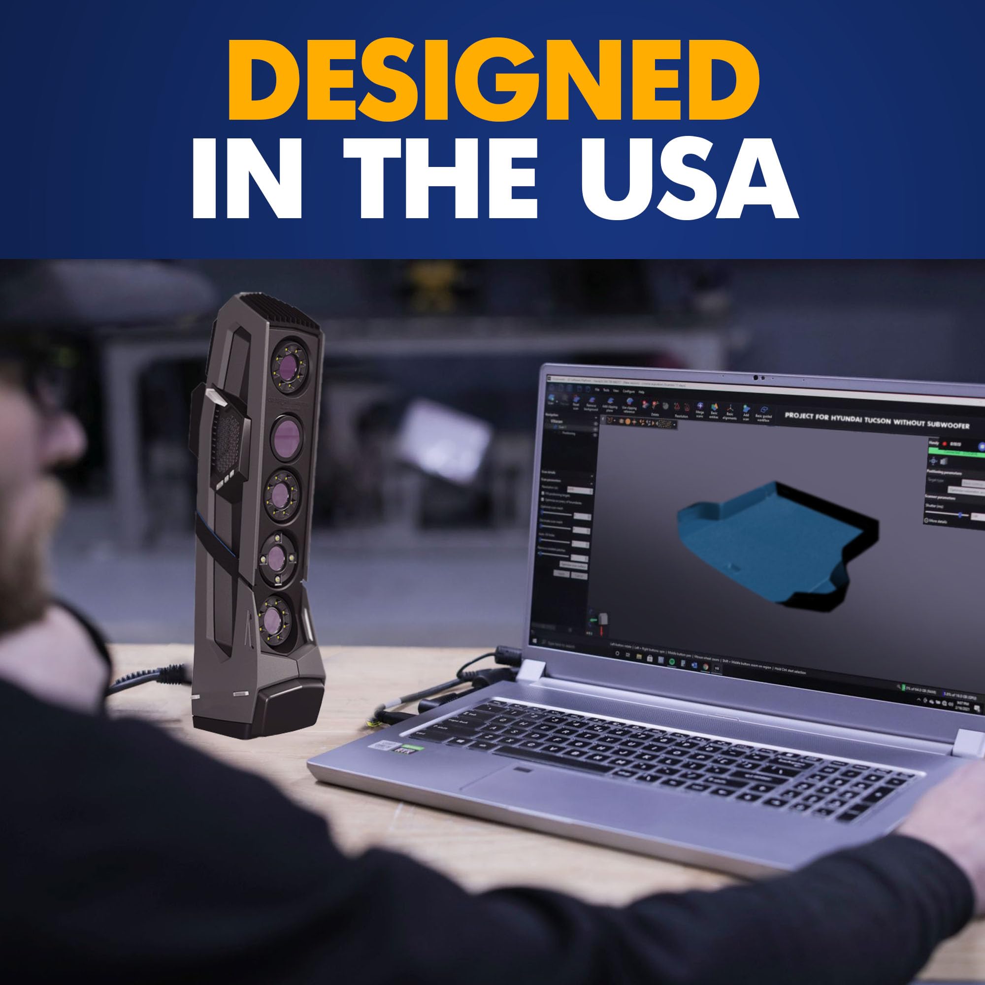 Premium Cargo Liner For Hyundai Tucson 2022-2025 Without Subwoofer - 100% Protection - Custom Fit Car Trunk Mat - All-Season Cargo Mat - 3D Shaped Laser Measured Trunk Liners For Tucson