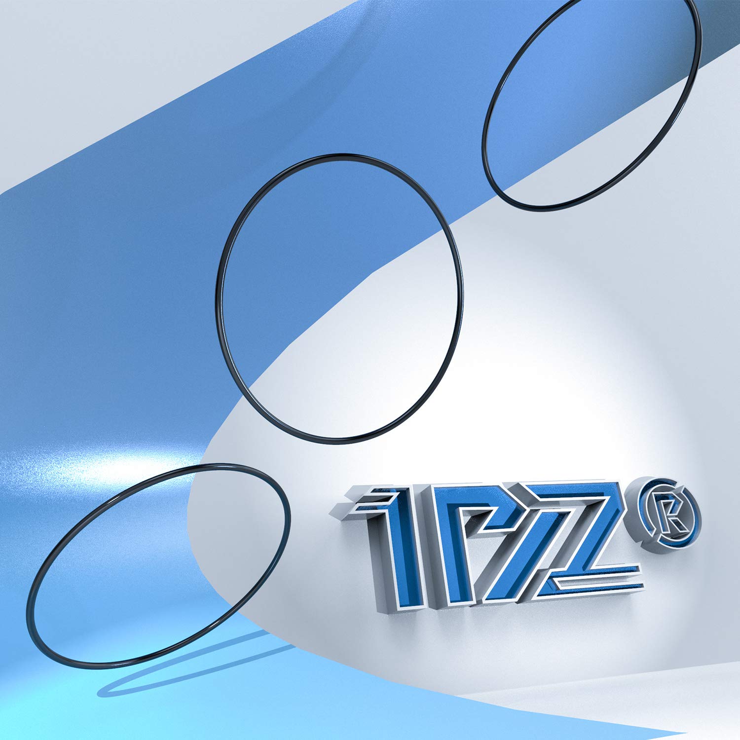 1Pz At7-Or2 O-Ring Replacement For Honda Trx70 Atc70 Atc90 Atc110 Atc185 Atc250R Fl250 Fit 7 & 8 Inch Wheels With 3 Bolt Hub Pattern 91351-937-000