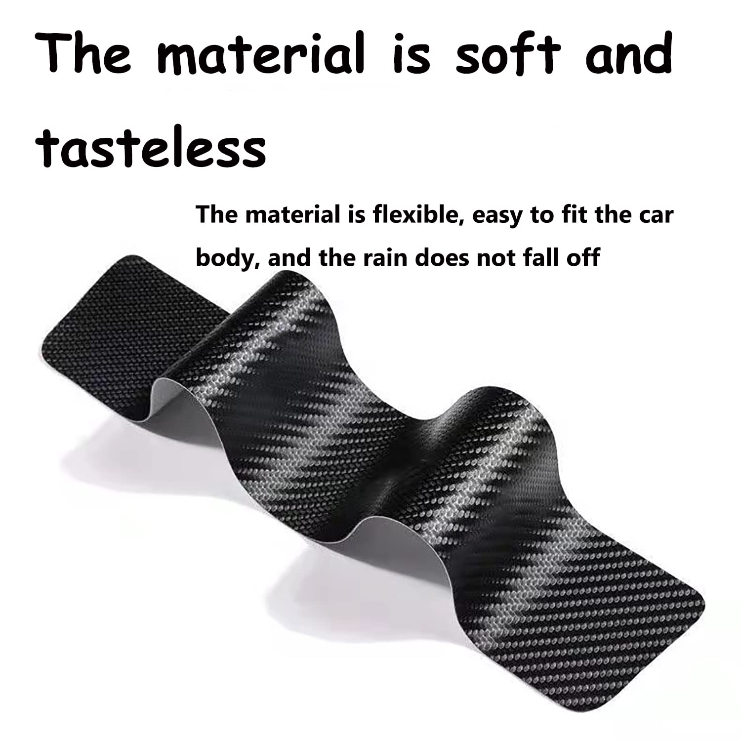 Tacopets Door Sill Protector, Door Sill Scratch Protection (For All Car Models) Door Sill Protector(4Pc Red)