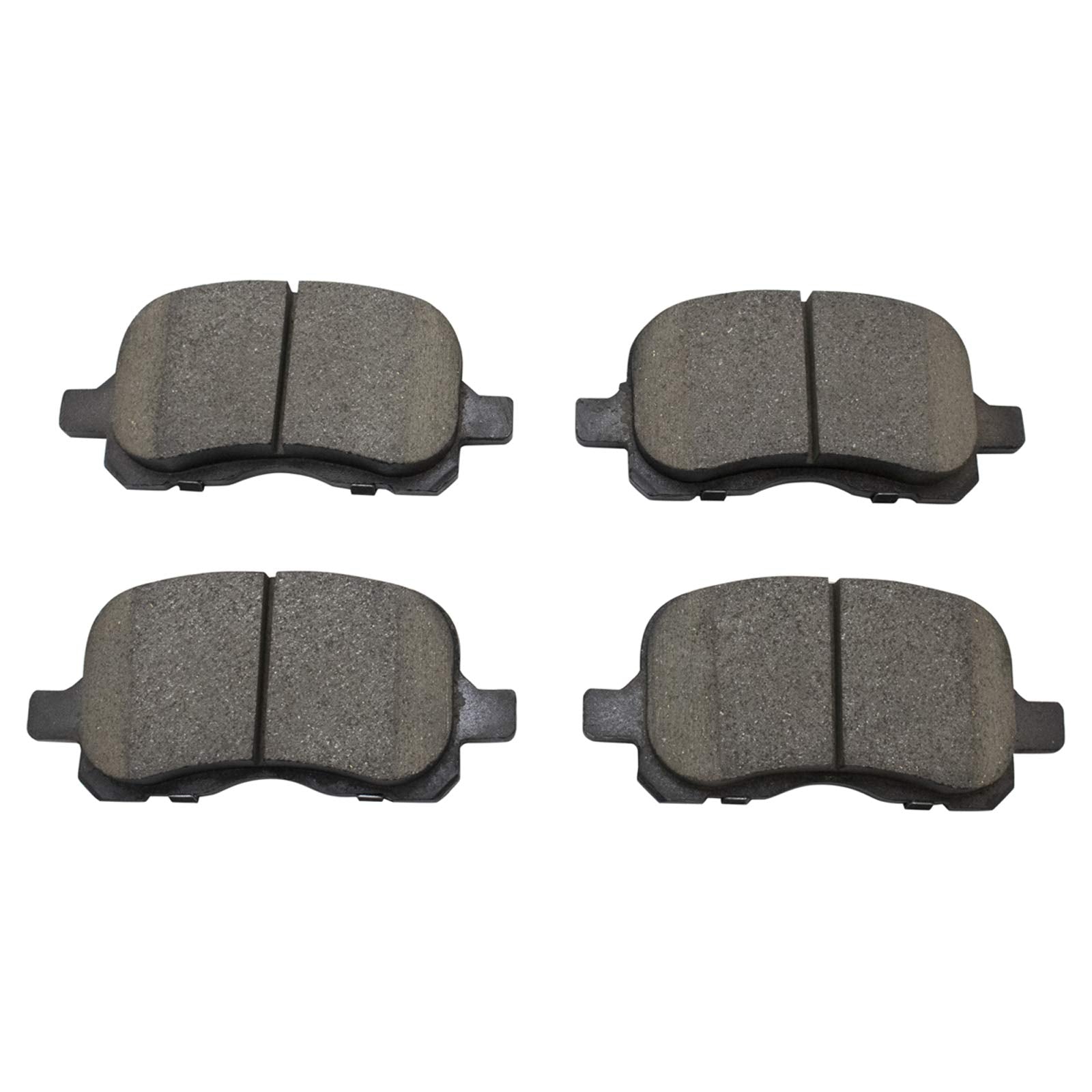 TRQ Front Brake Pads Ceramic Compatible with 1998-2002 Chevrolet Prizm Toyota Corolla