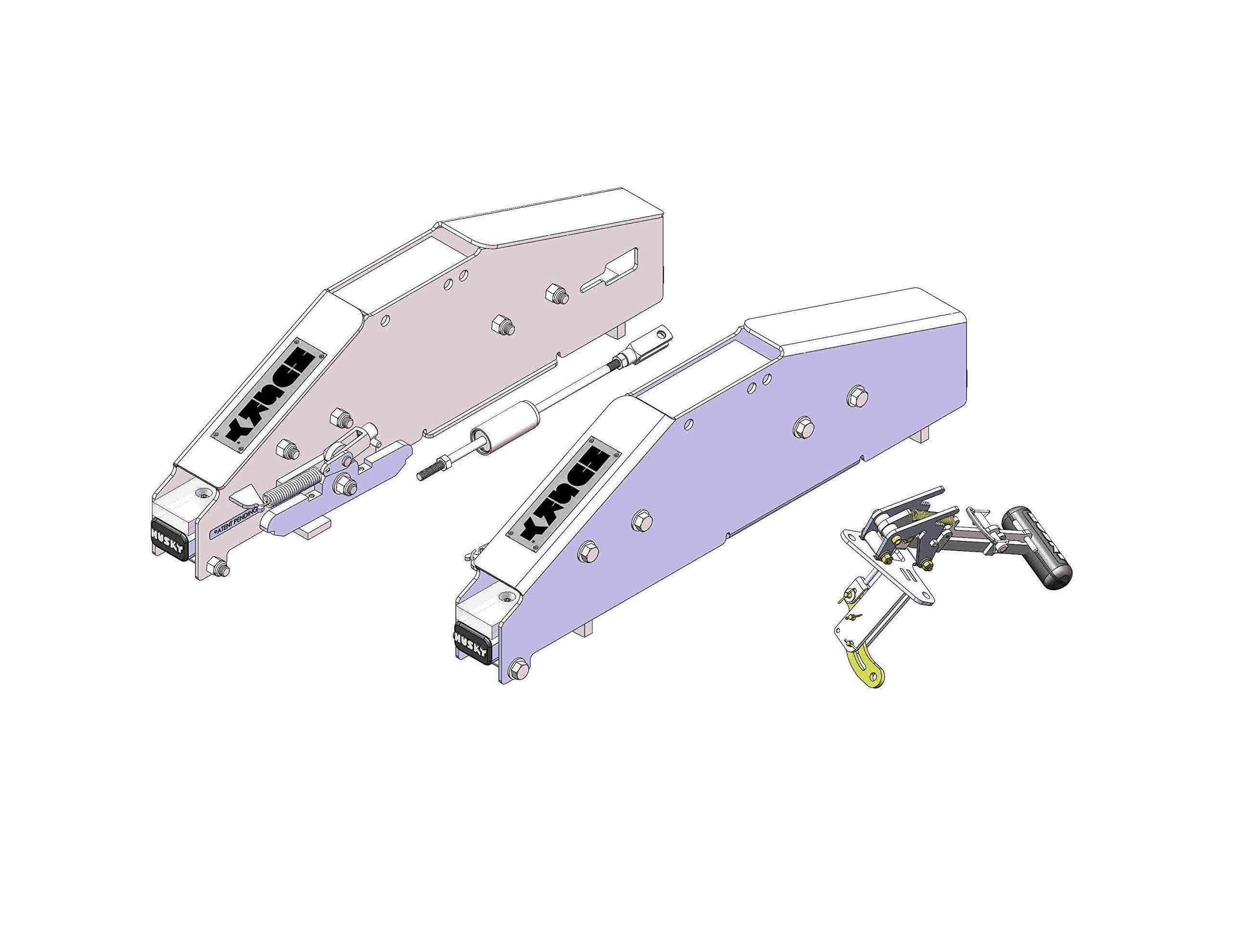Husky 10 Composite Slider For Silver Series Fifth Wheels