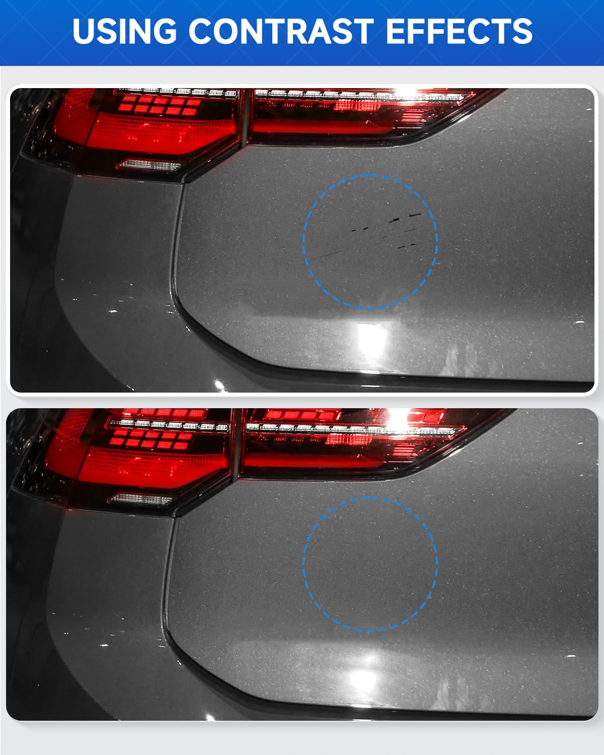 RSACET LA9W/1K Carbon Steel Pearl Touch Up Paint Compatible with Volkswagen Exact Match Touch Up Paint Car Scratch Repair