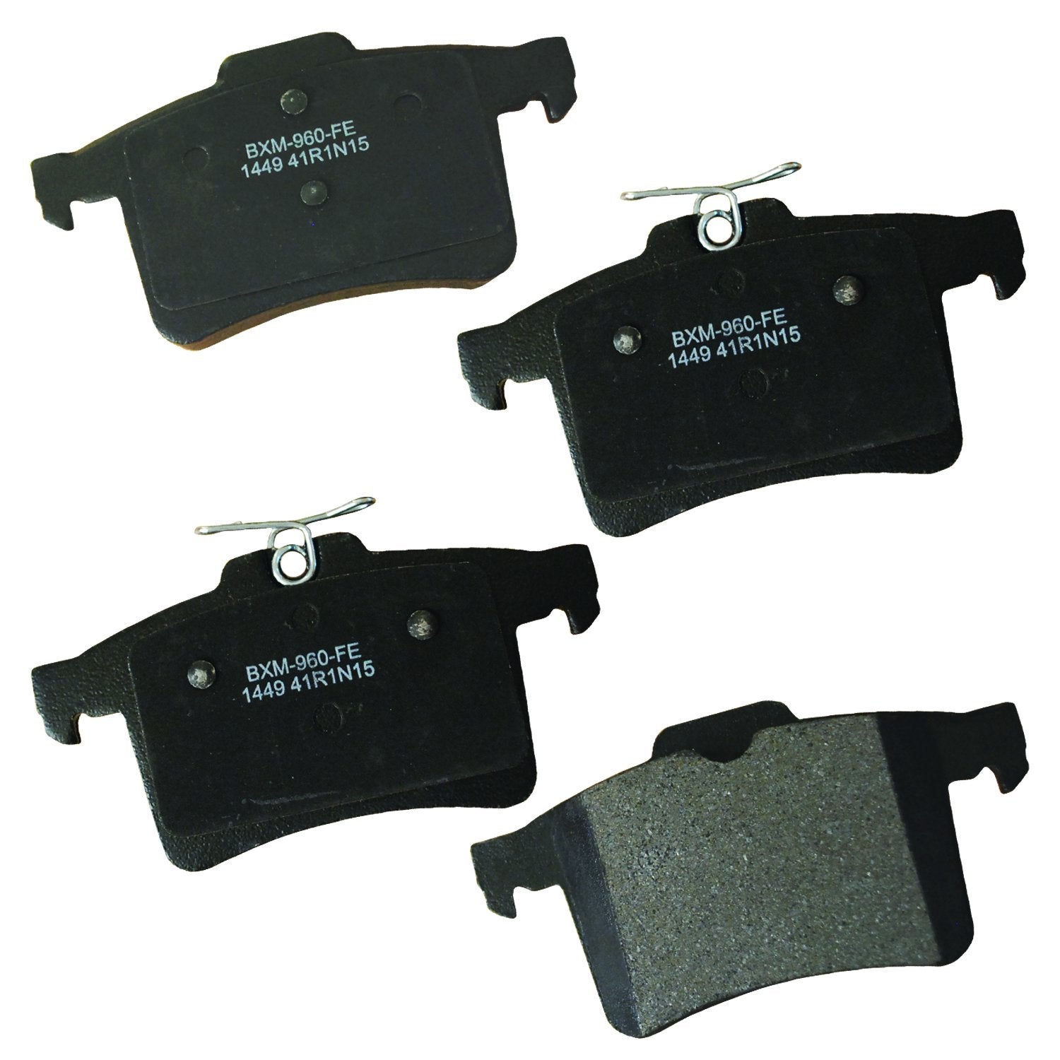 Bendix Premium Sbm1449 Semi-Metallic Rear Brake Pads For Jaguar Xf 2015-2010, Xfr 2015-2010, Xfr-S 2015-2013, Xj 2014-2011, Xjr