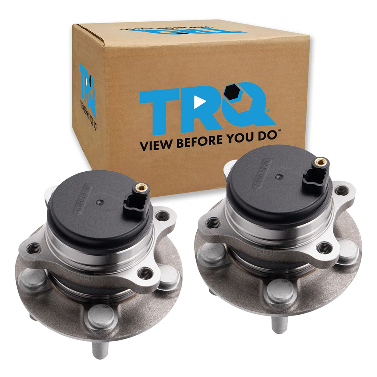 Trq Front Wheel Hub Bearings Assembly Set Compatible With 2017-2020 Lincoln Mkz