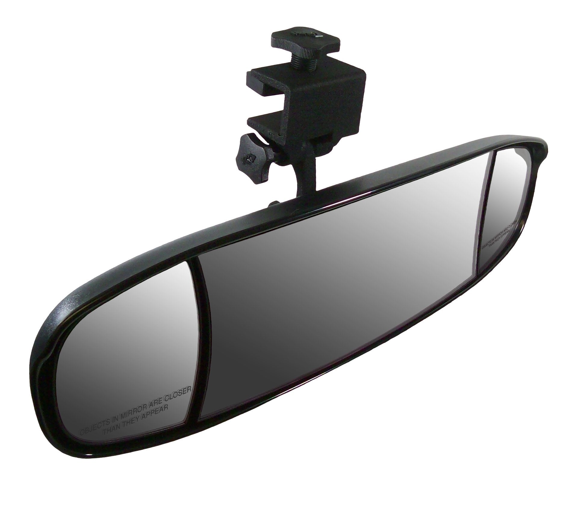 Cipa 02022 Extreme 7" X 20" Marine Mirror, Black