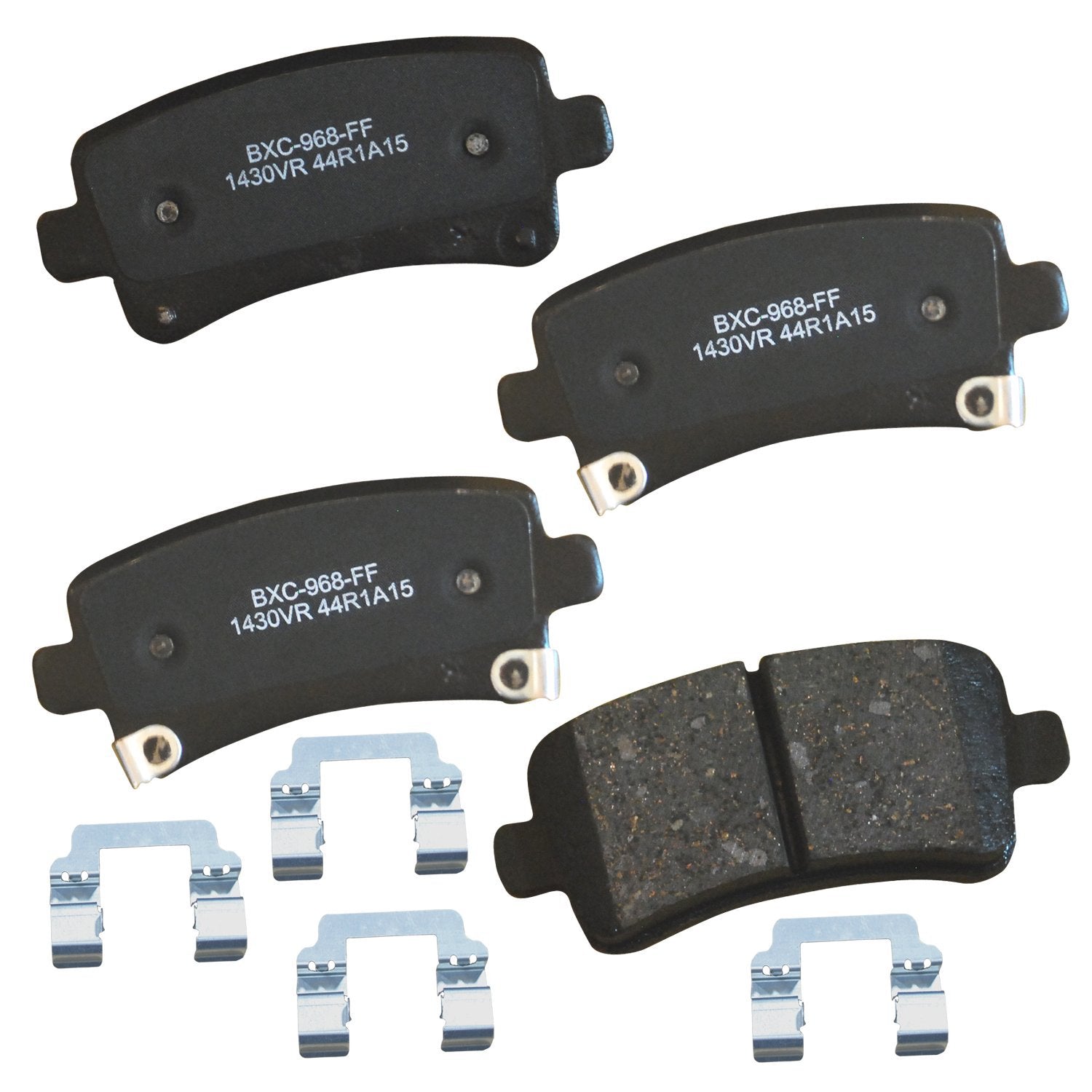 Bendix Premium Sbc1430Vr Ceramic Rear Brake Pads For Select Models Buick Allure, Lacrosse, Regal, Cadillac Xts, Chevrolet Impala