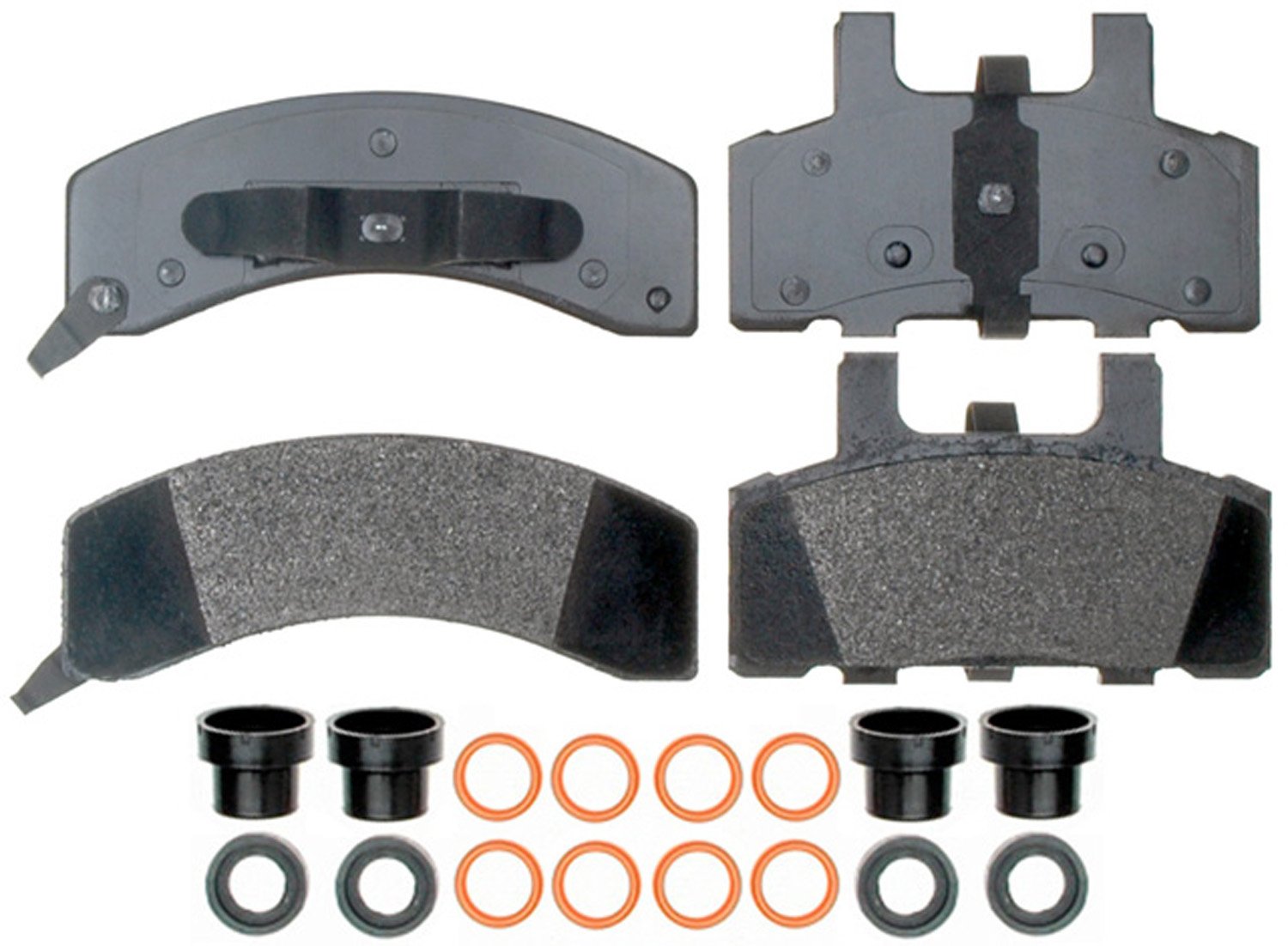 Acdelco Gold 17D369Mh Semi-Metallic Front Disc Brake Pad Set